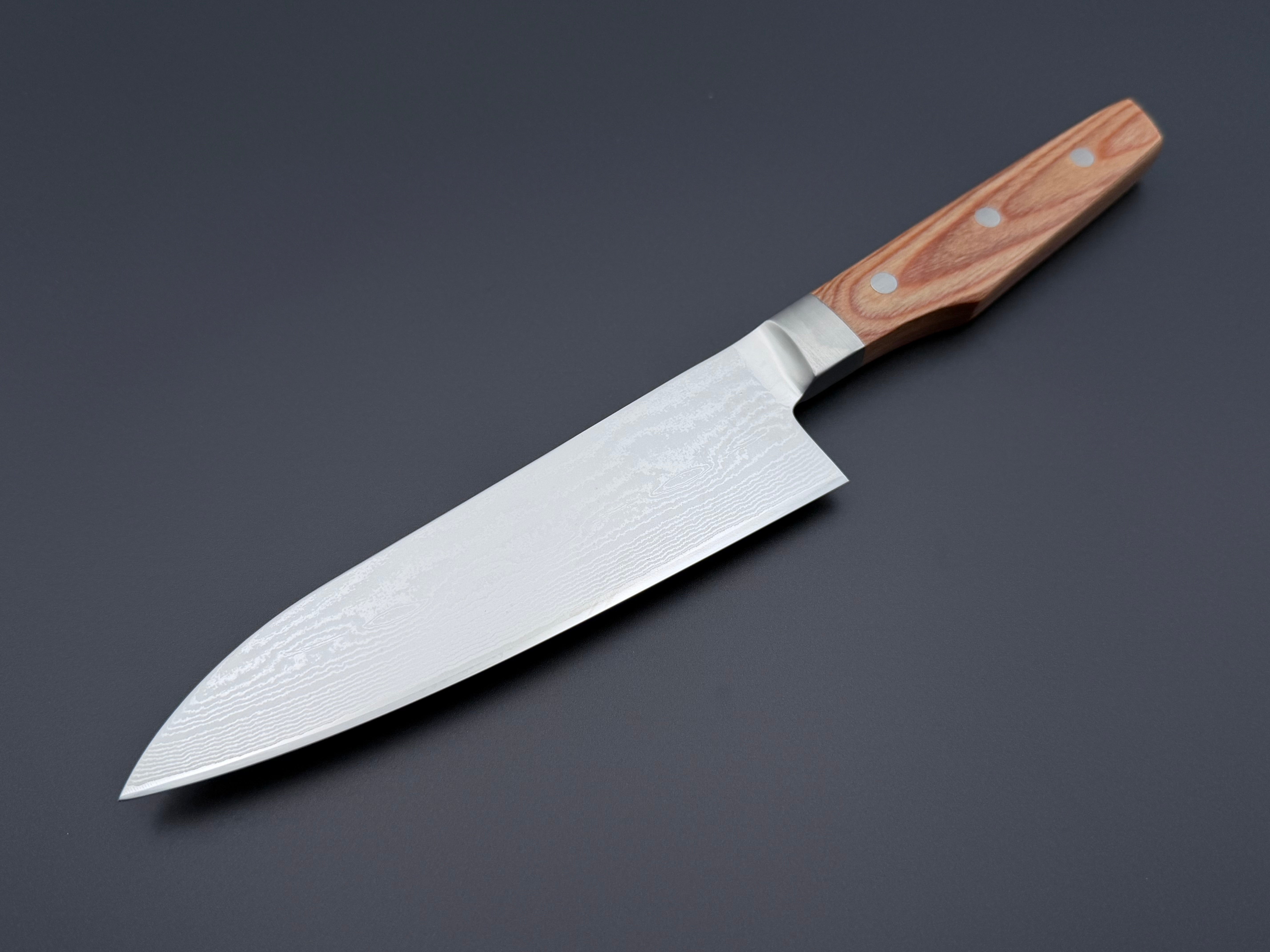 Shimomura Un-Ryu VG10 Damascus Santoku