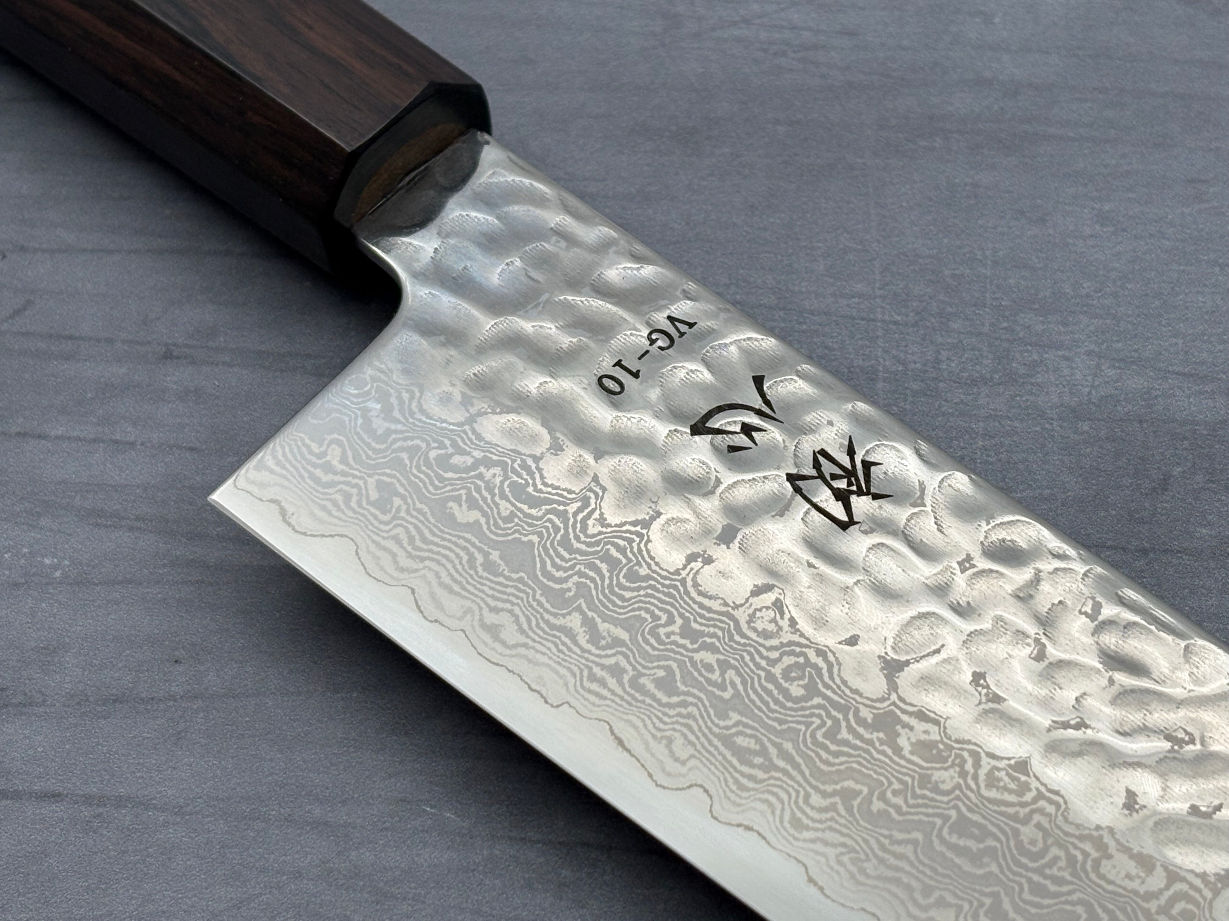 Hatsukokoro Hayabusa VG10 Tsuchime Gyuto 240mm