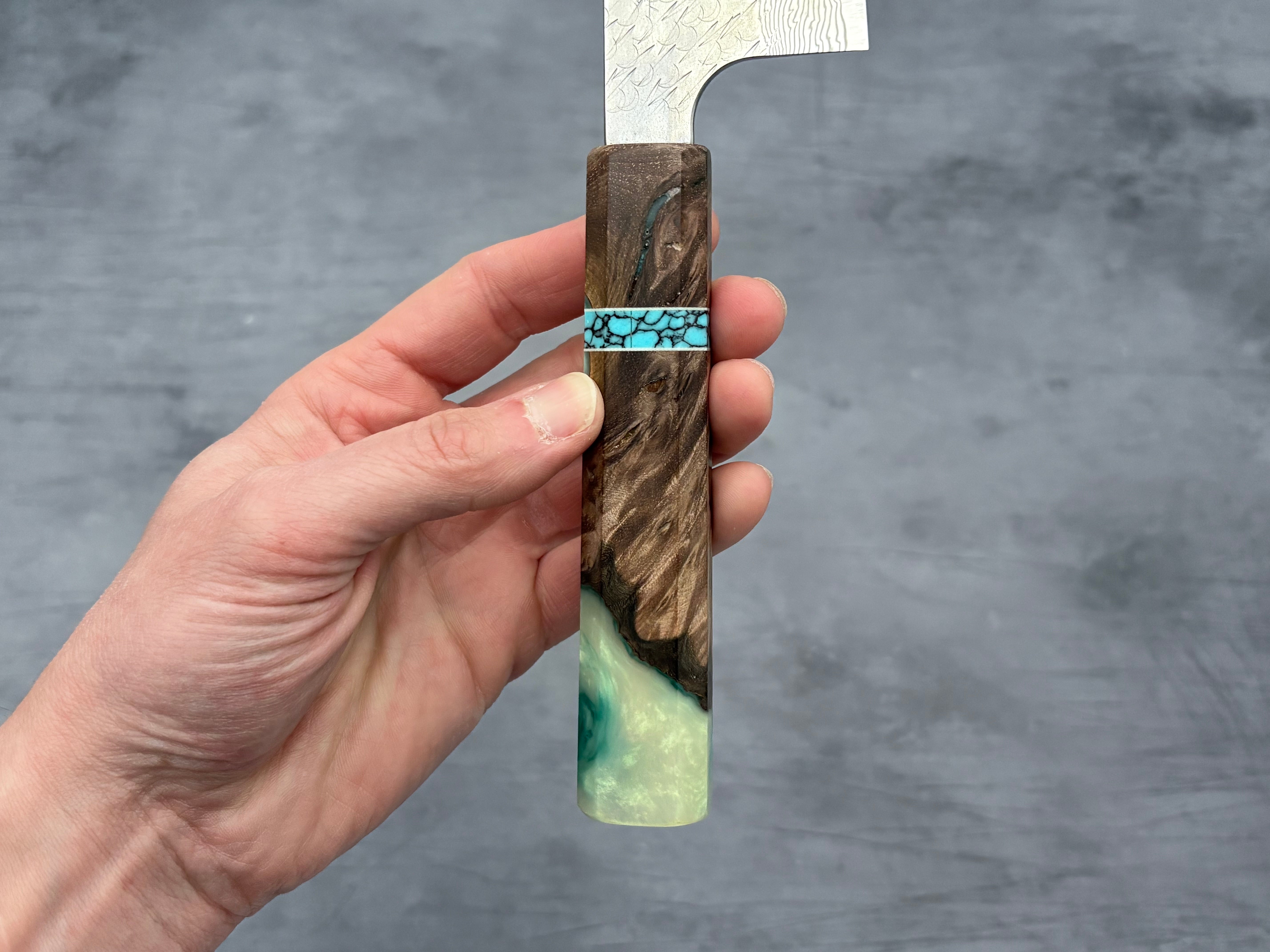 Nigara Hamono SG STRIX Damascus Gyuto 210mm x Letshandlethis
