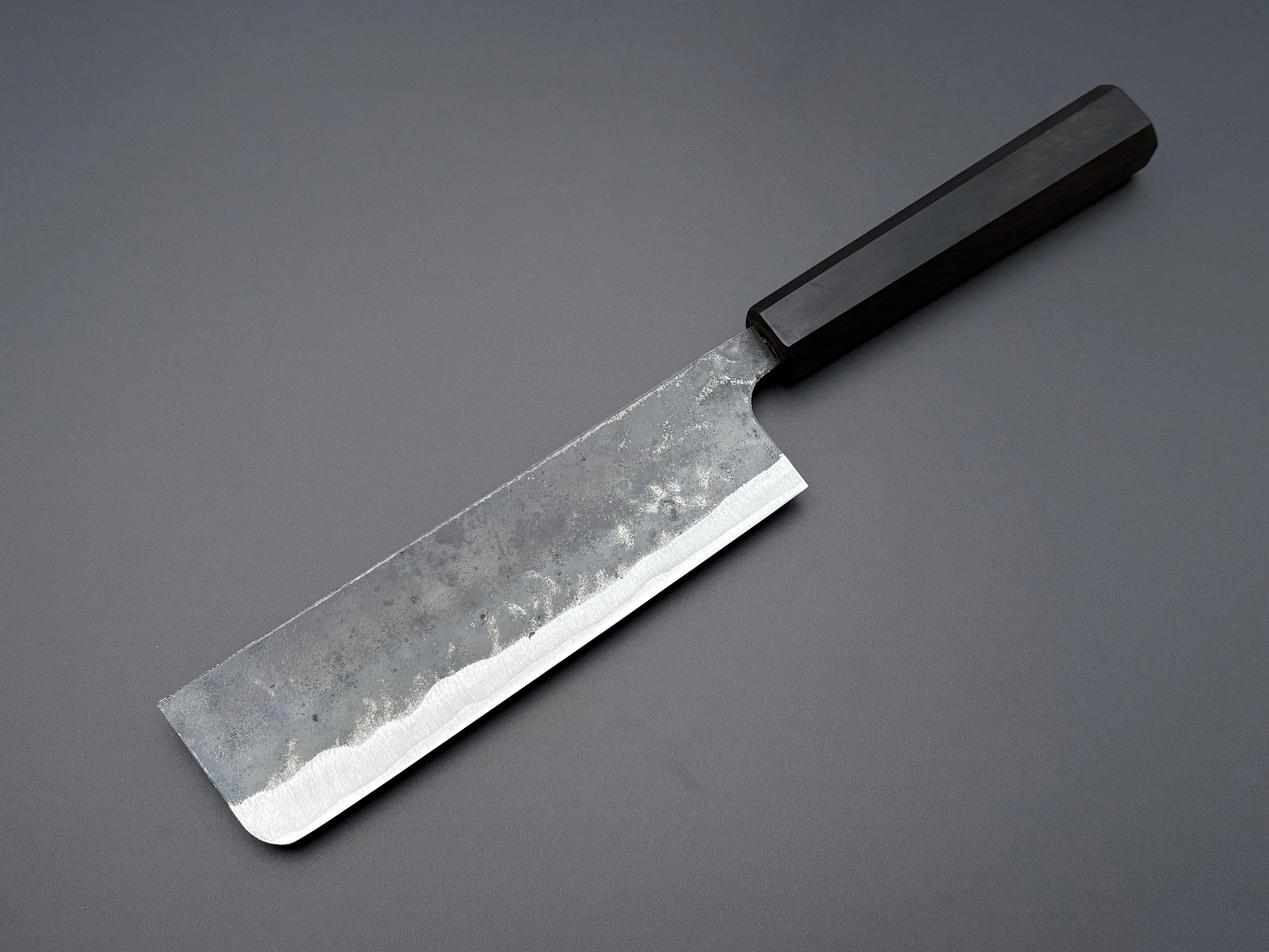 Hatsukokoro Kurogane Blue #2 Nakiri 165mm
