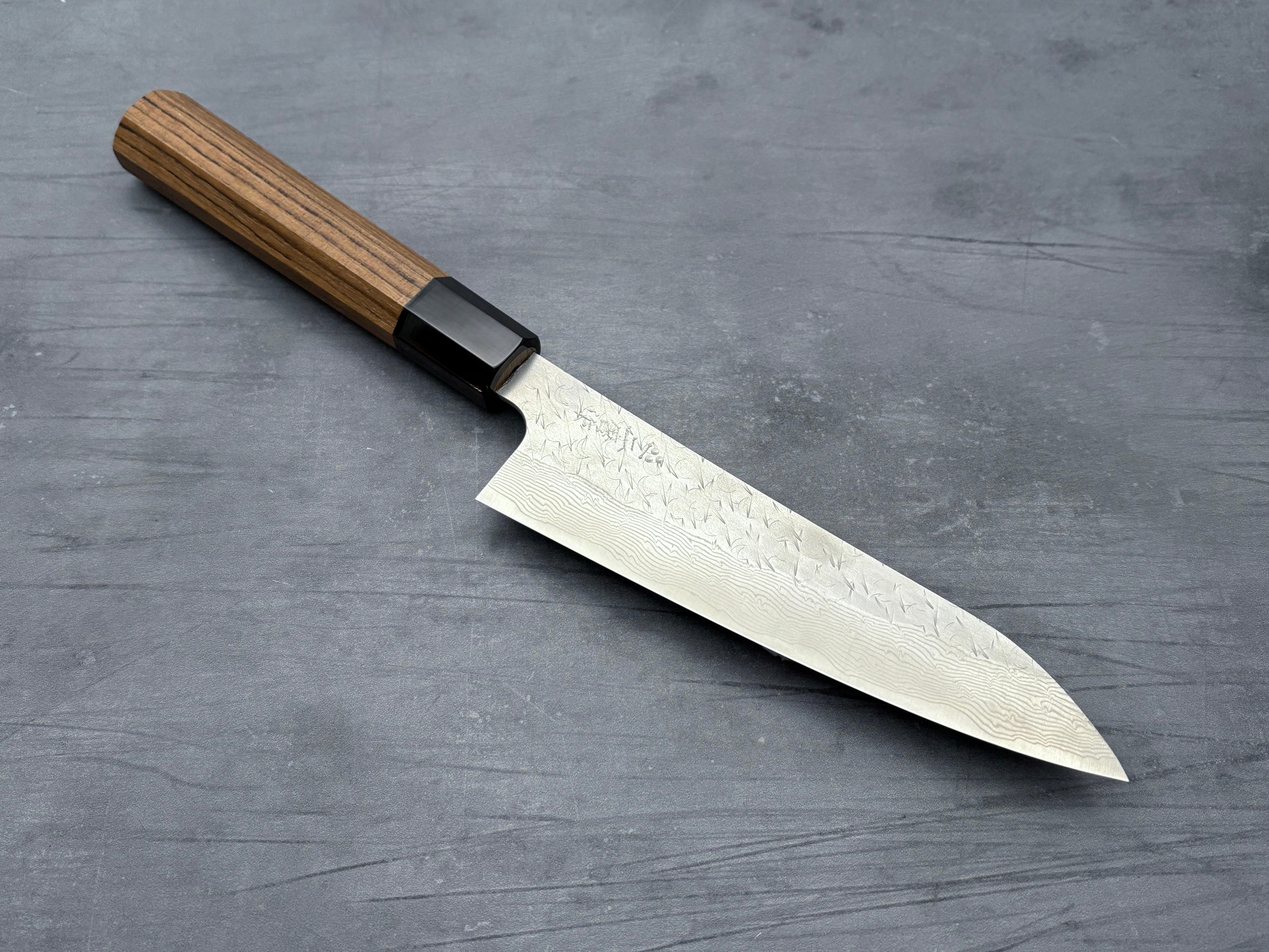 Nigara Hamono SG STRIX Damascus Petty 150mm