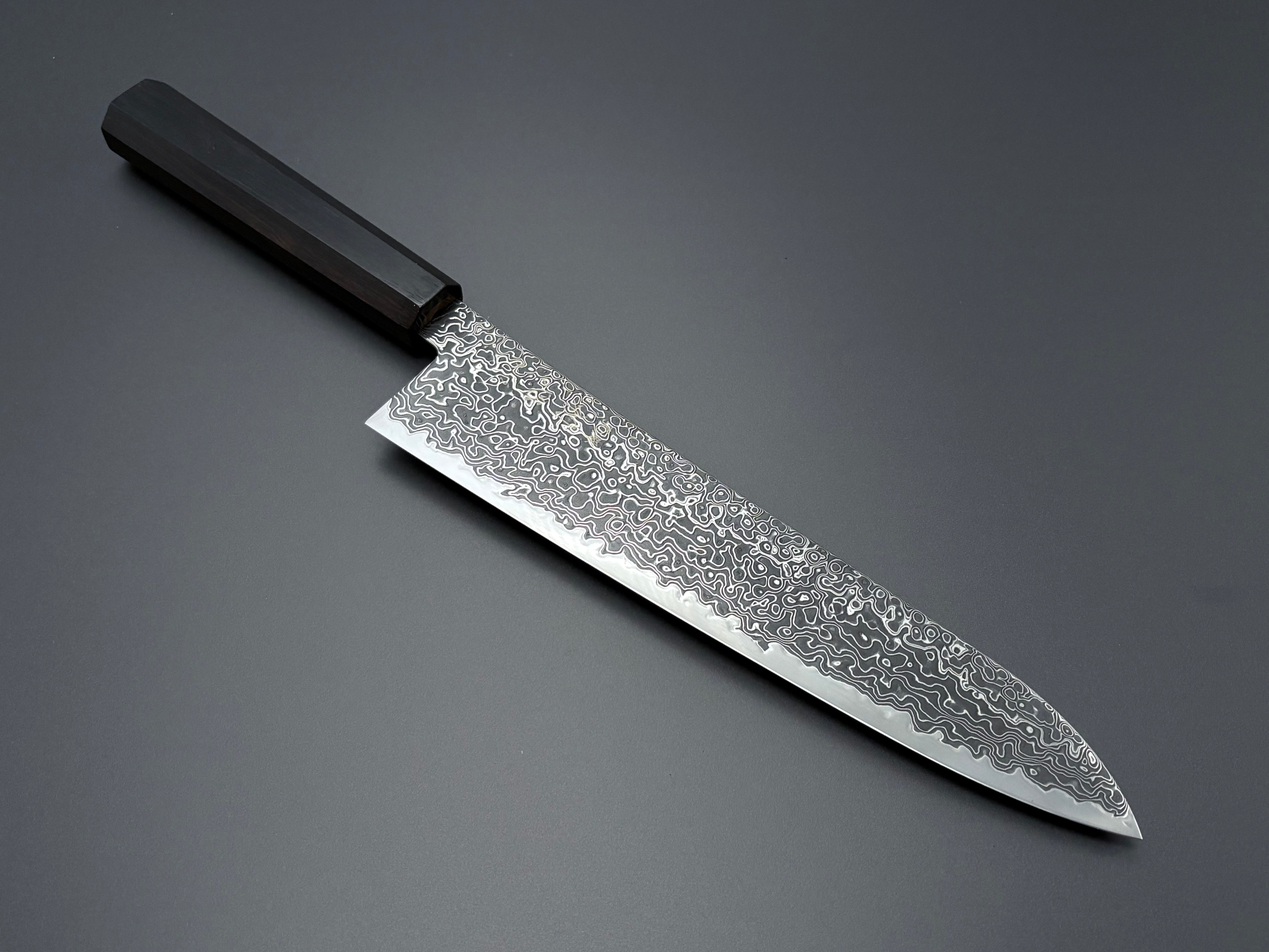 Hatsukokoro Ryuhyo SG2 Damascus Gyuto 240mm