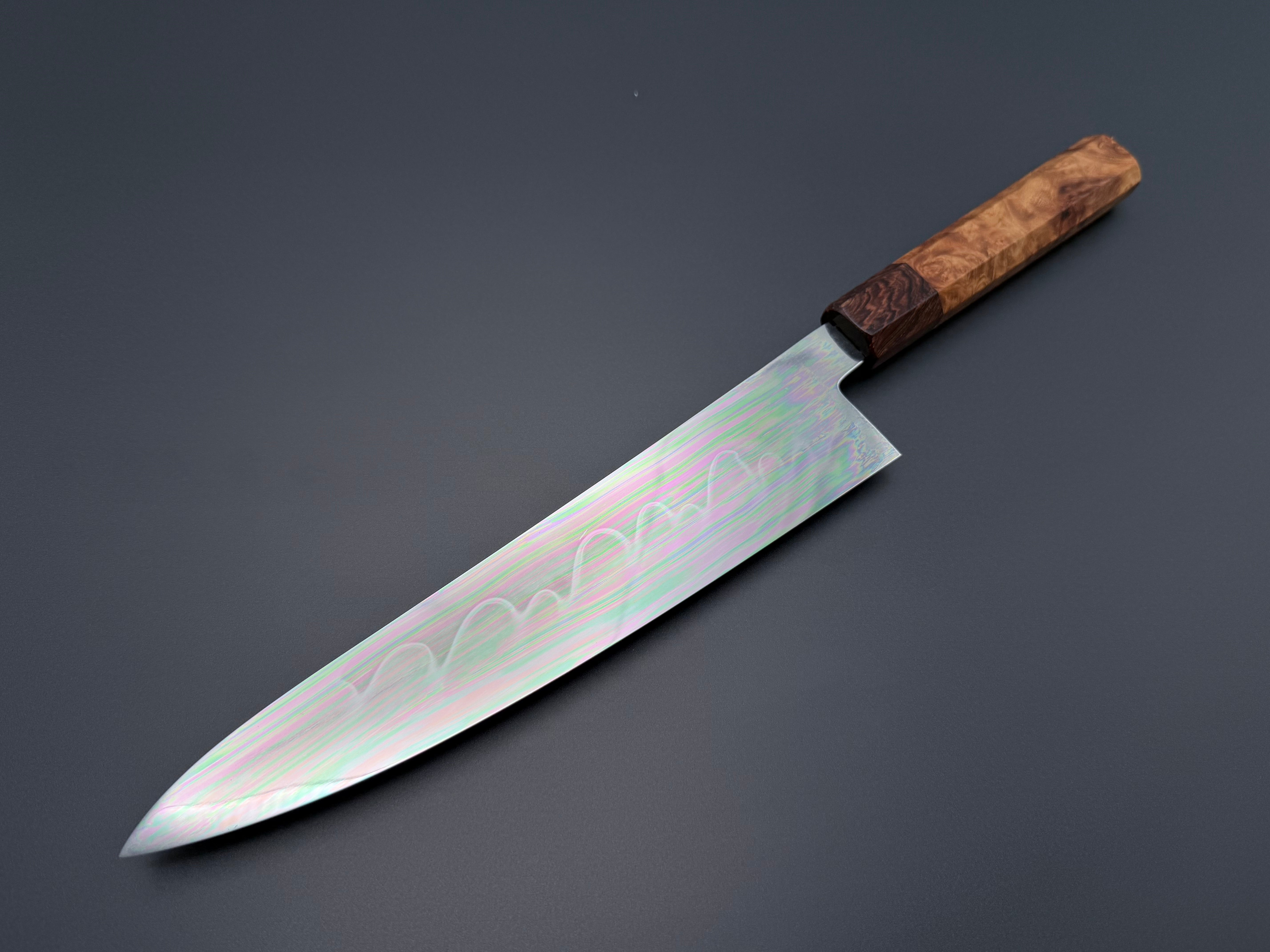 Yoshiyuki by Takuto Kato White #3 Honyaki Gyuto 240mm