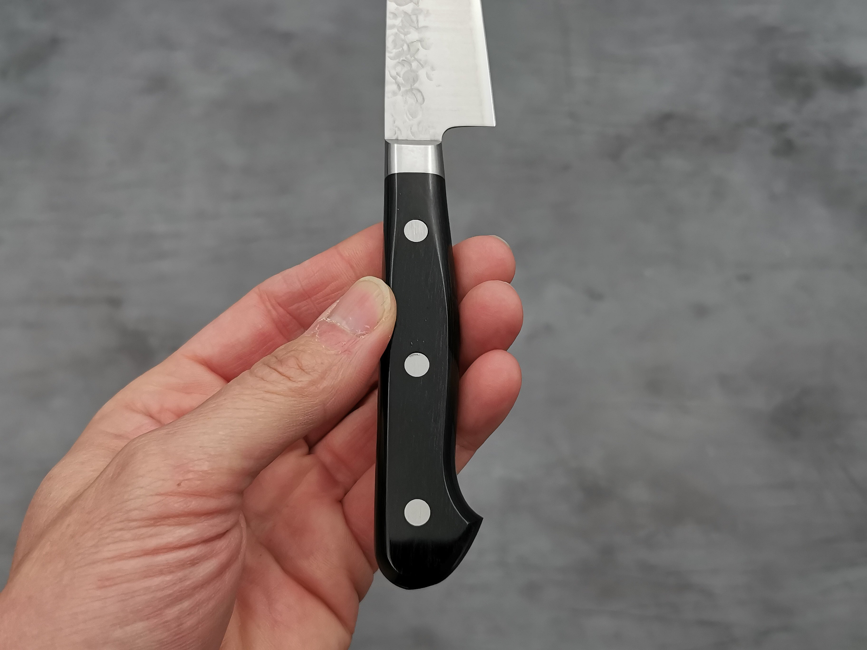 Takamura Hamono VG10 Tsuchime Petty 130mm