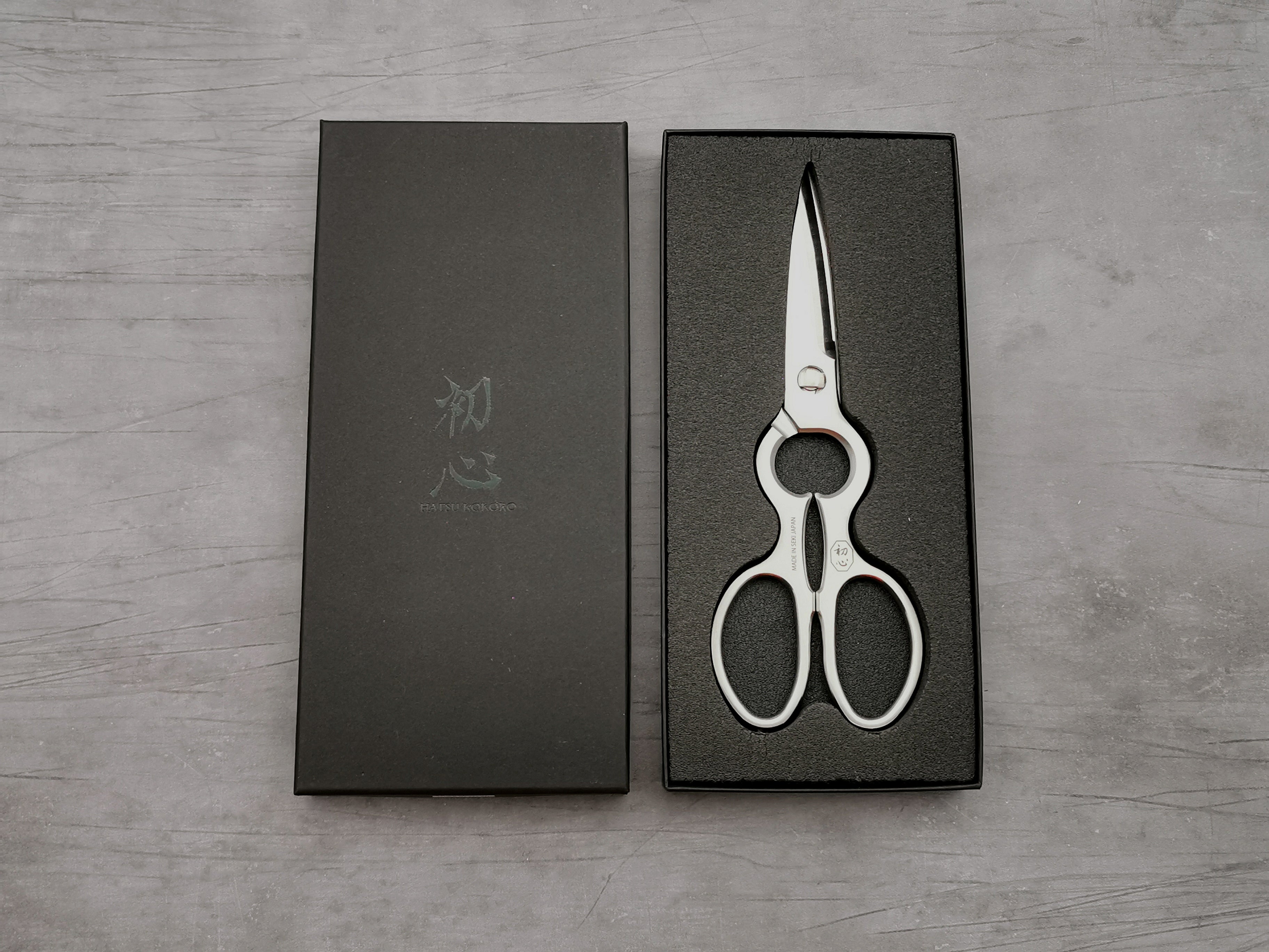 Hatsukokoro AUS6 Stainless kitchen scissors