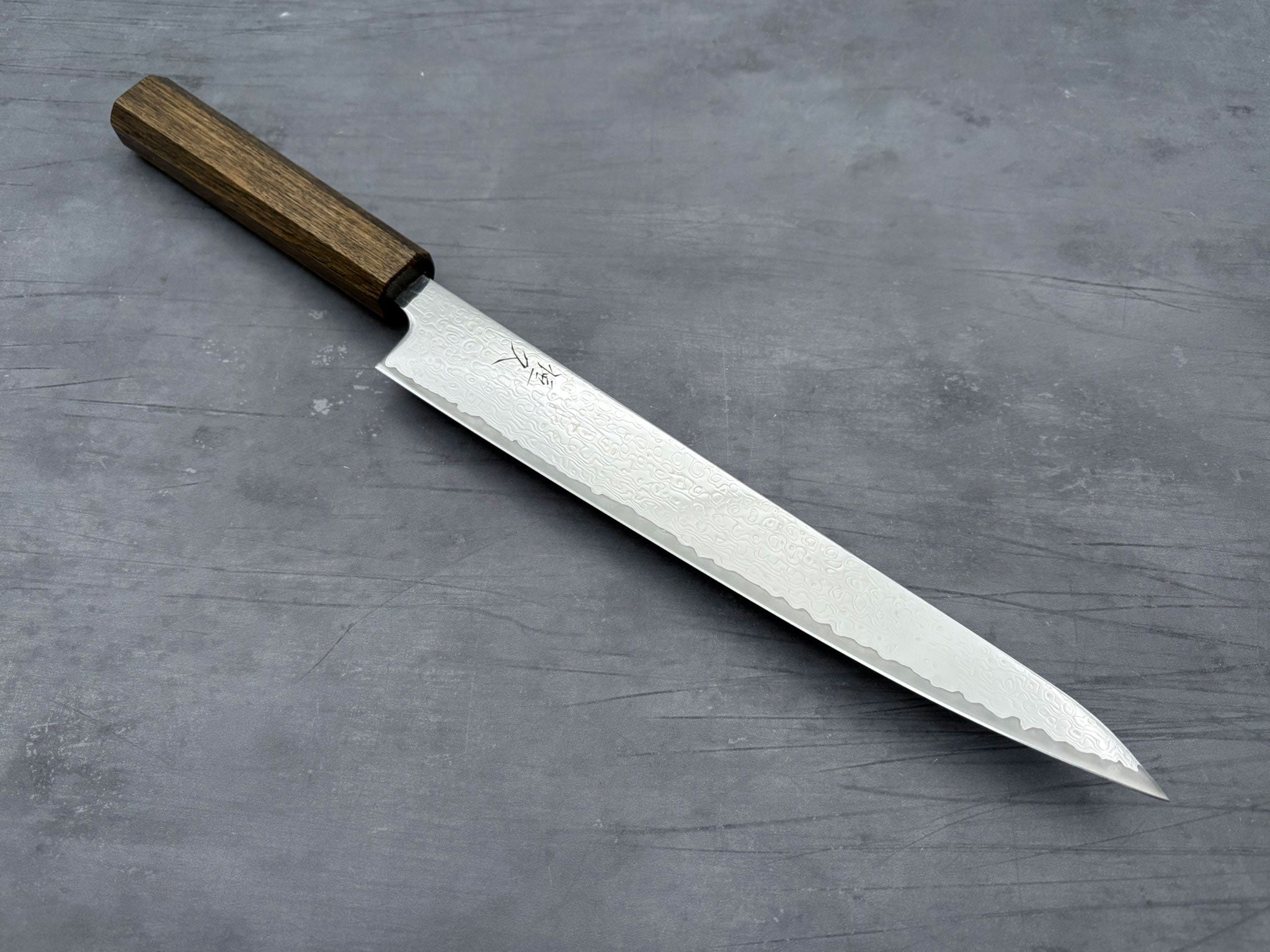 Tsunehisa VG10 Nickel Damascus Sujihiki 240mm