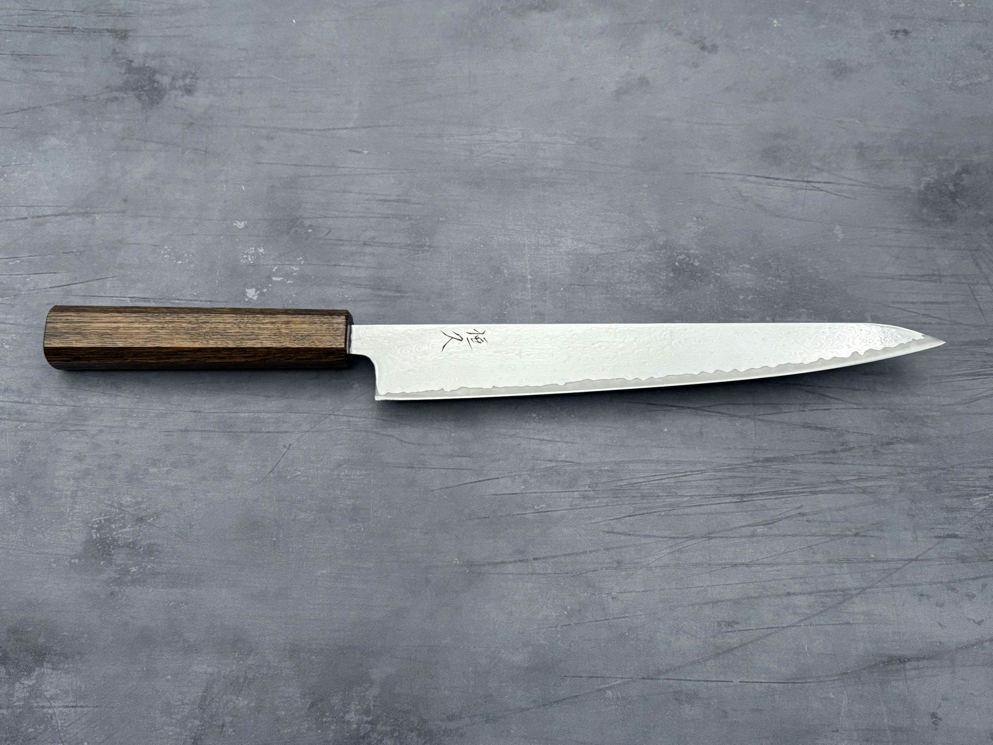 Tsunehisa VG10 Nickel Damascus Sujihiki 240mm