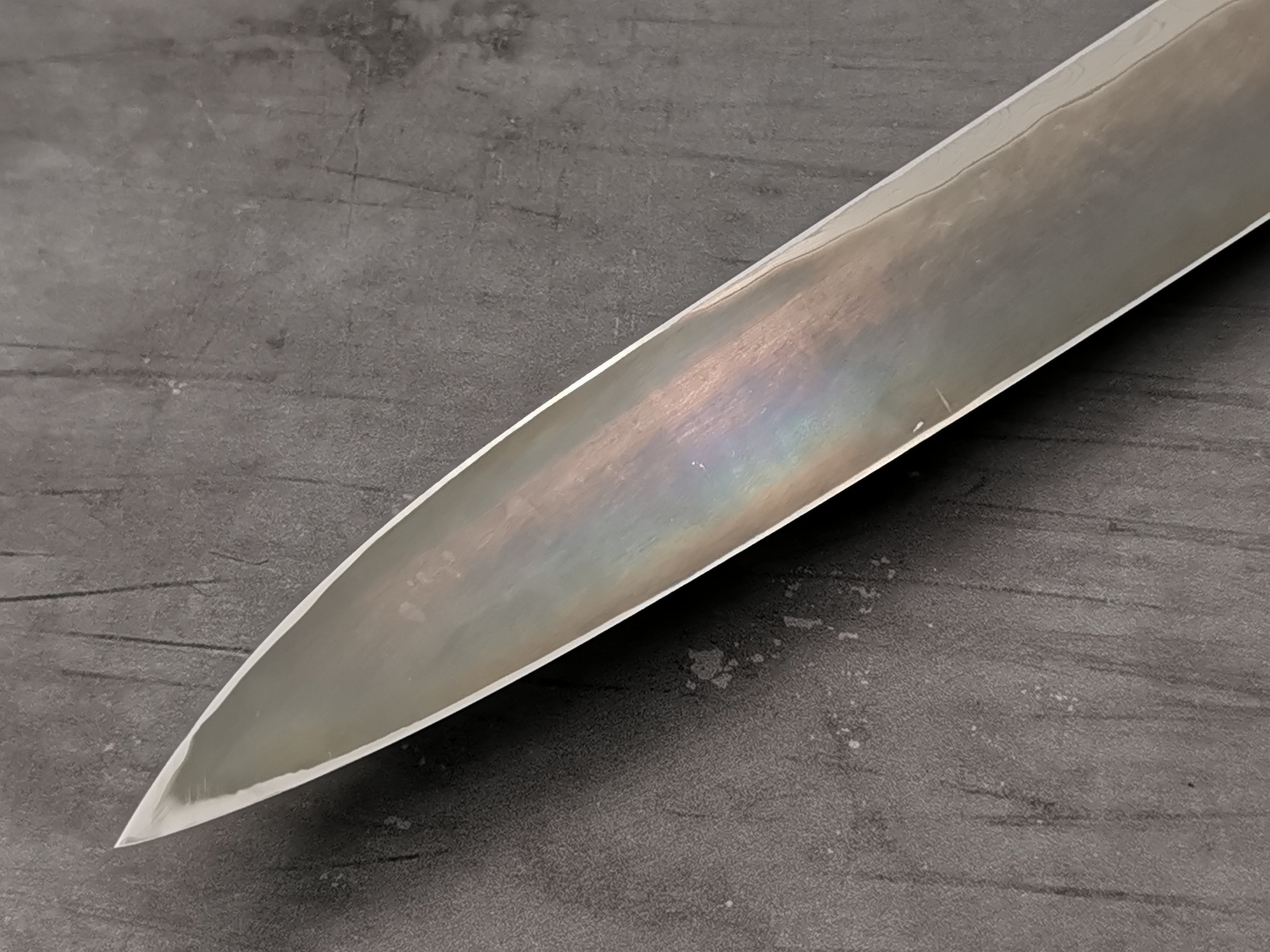 Nigara Hamono Anmon Damascus Yanagiba 300mm