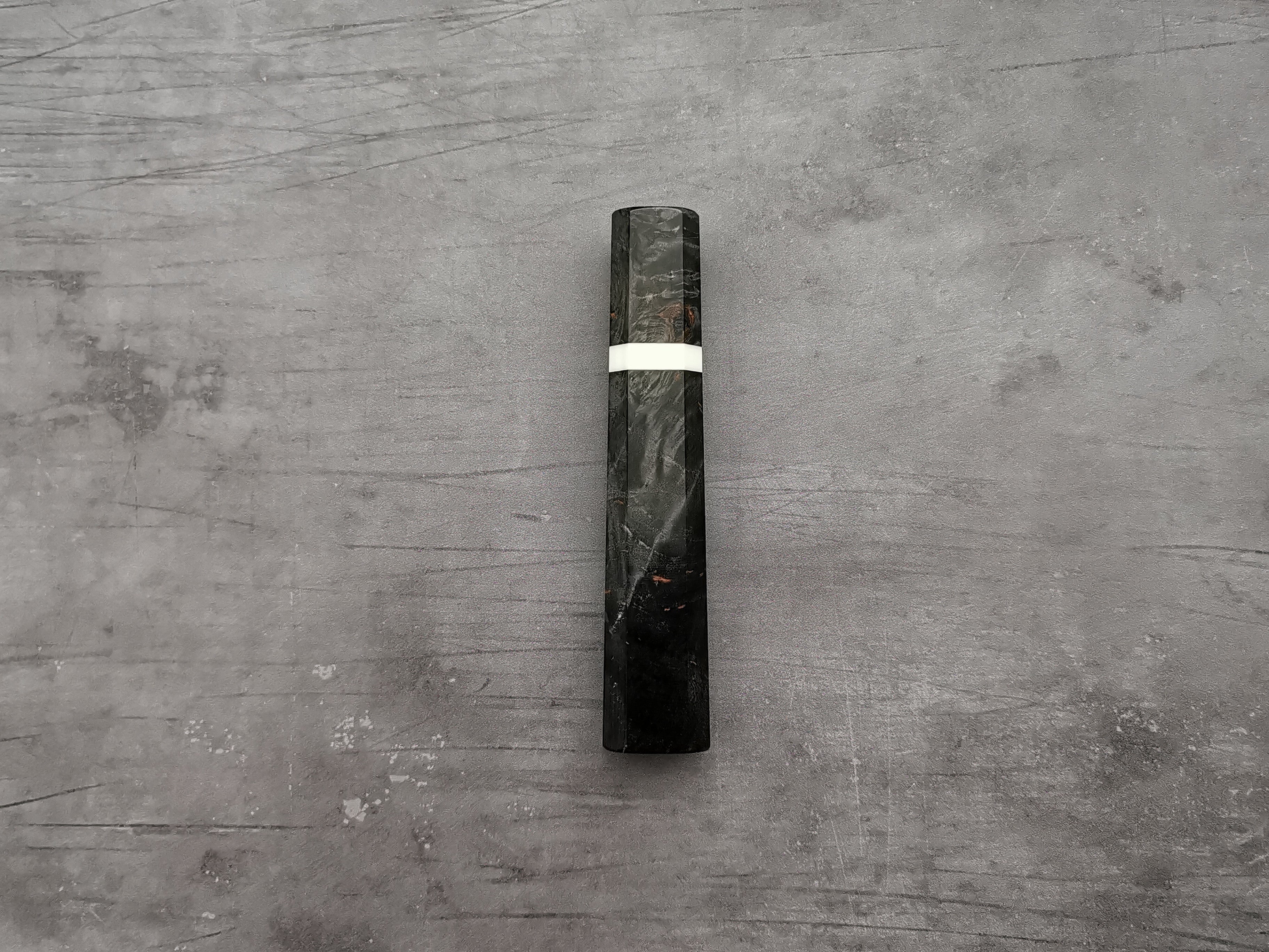 Dark Birch with White Spacer Handle
