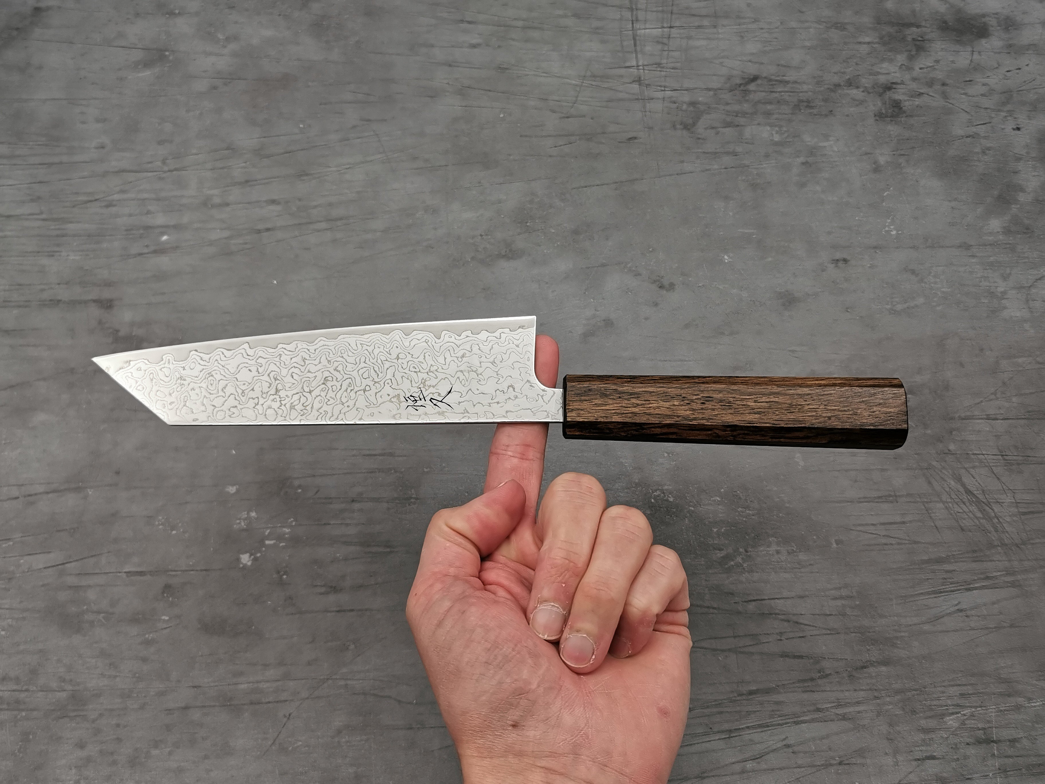 Tsunehisa VG10 Nickel Damascus Bunka
