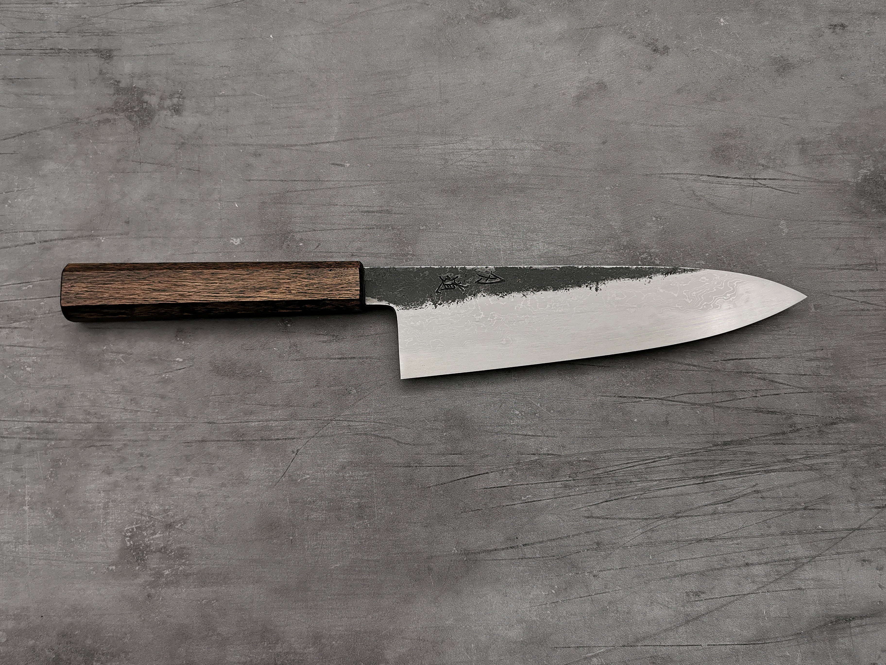 Hado Blue #1 Damascus Gyuto 210mm