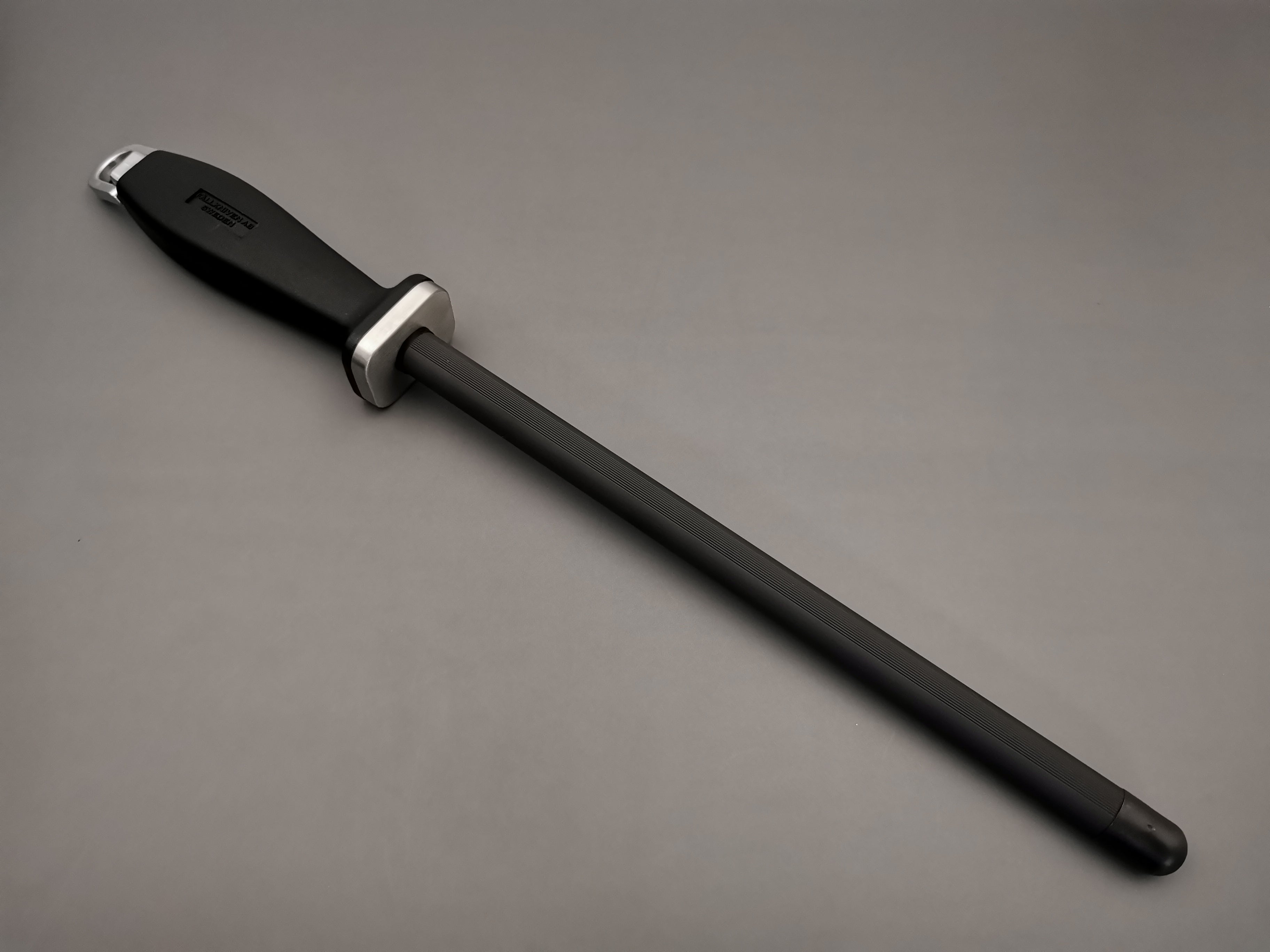 Fallkniven C12 Ceramic Sharpening Rod, Black Composition Handle