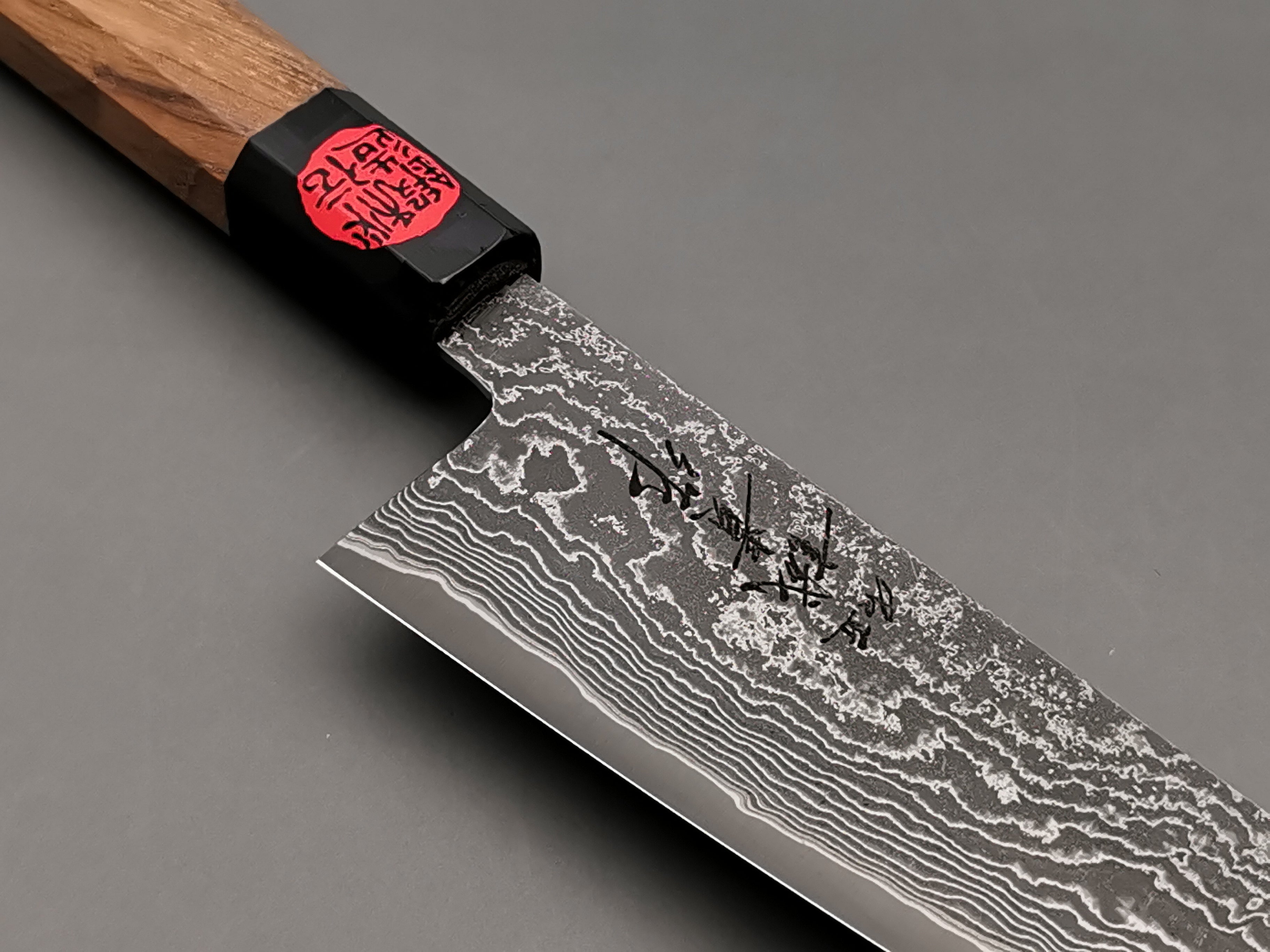Shigeki Tanaka R2 Damascus Gyuto 180mm