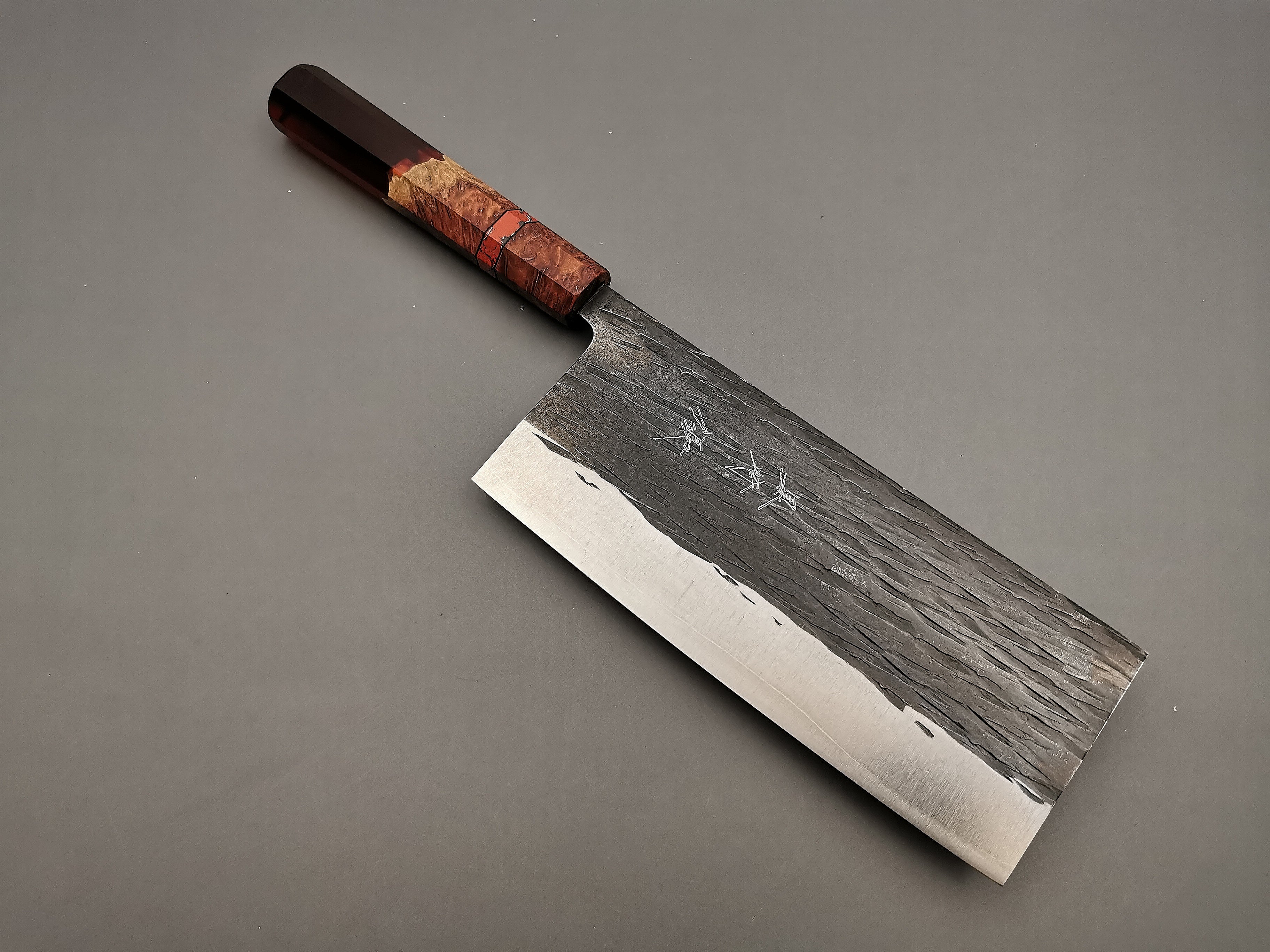 Yu Kurosaki AS Juhyo Chinese Chef Knife with custom handle