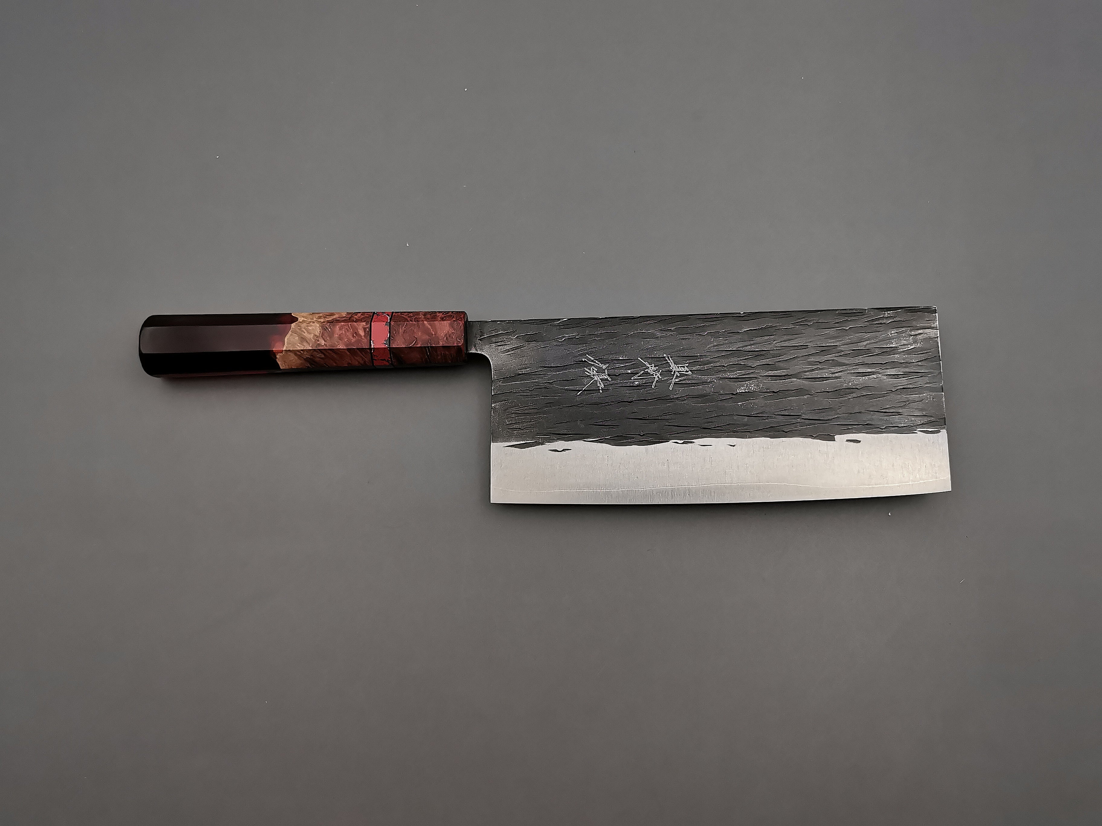 Yu Kurosaki AS Juhyo Chinese Chef Knife with custom handle