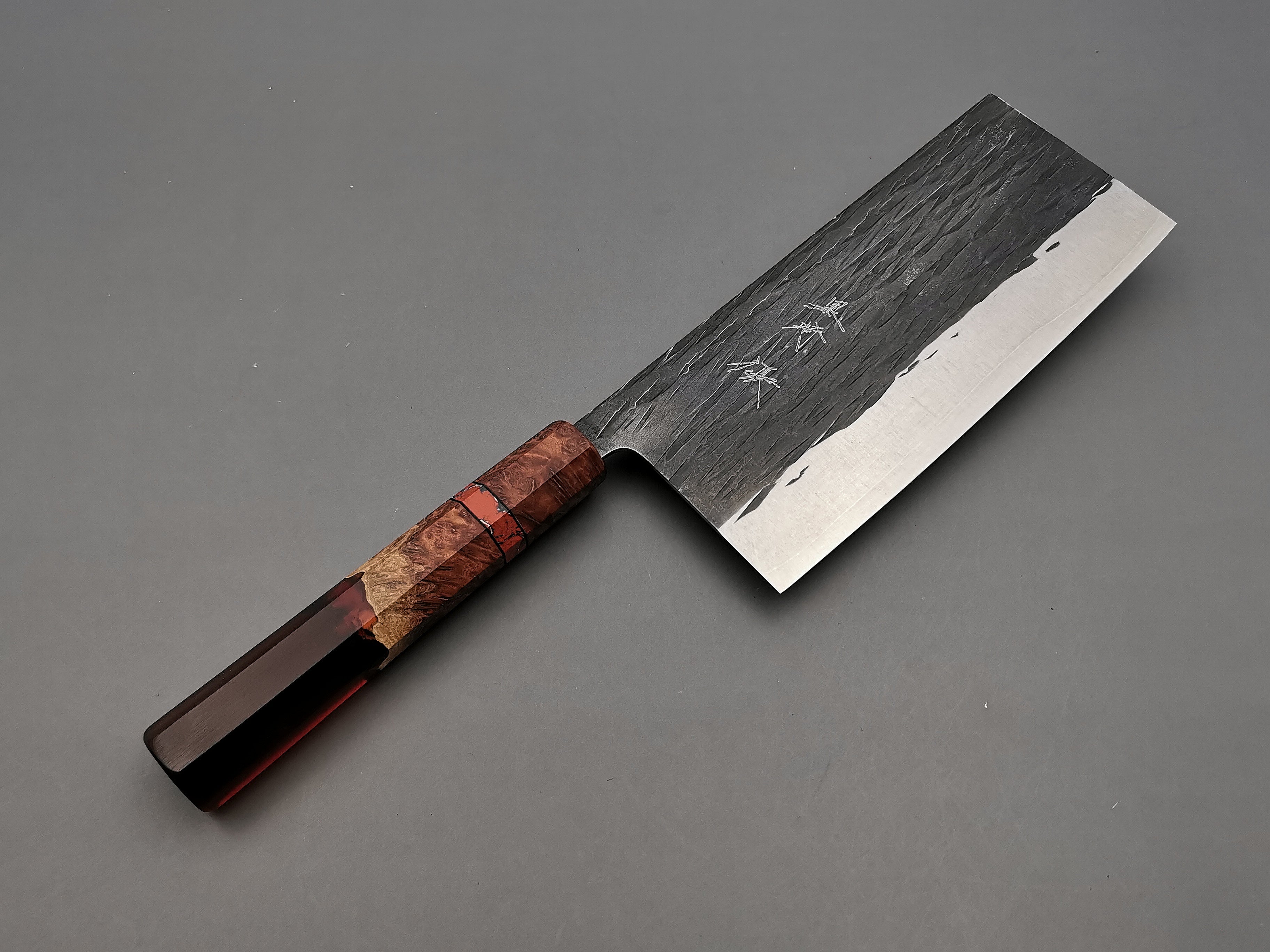 Yu Kurosaki AS Juhyo Chinese Chef Knife with custom handle