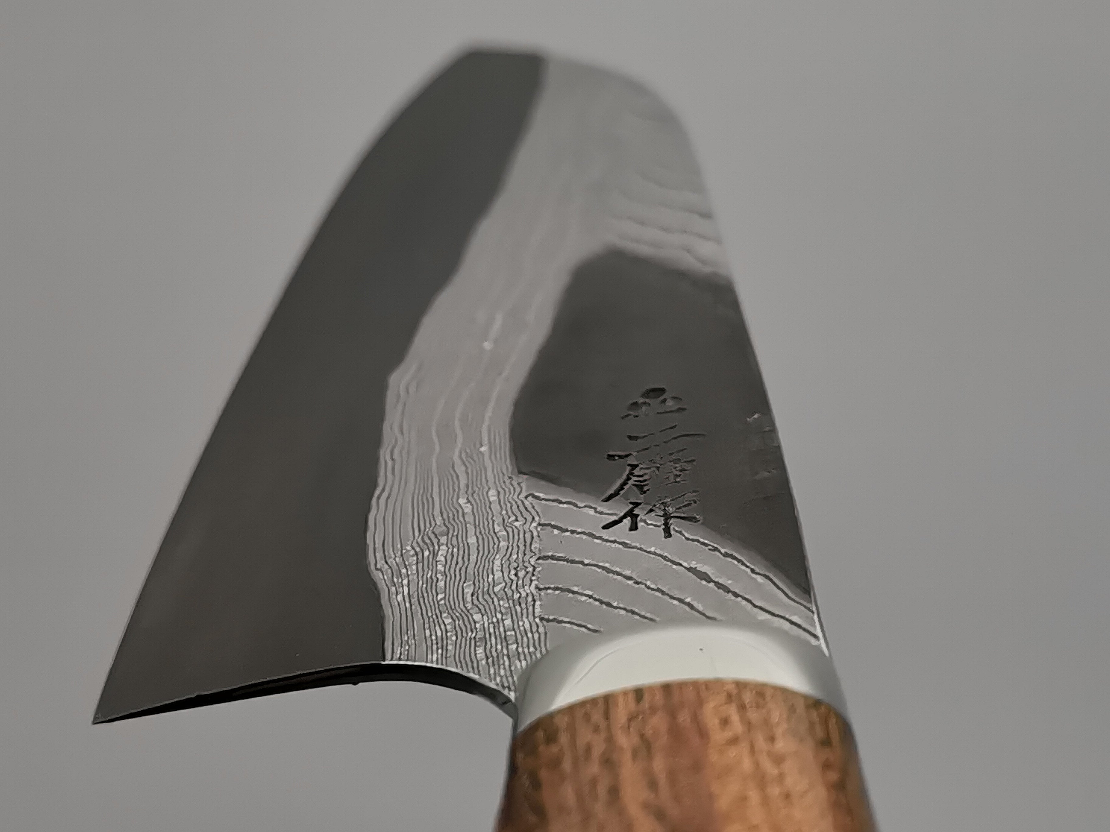 Nigara Hamono Anmon Blue #2 Santoku