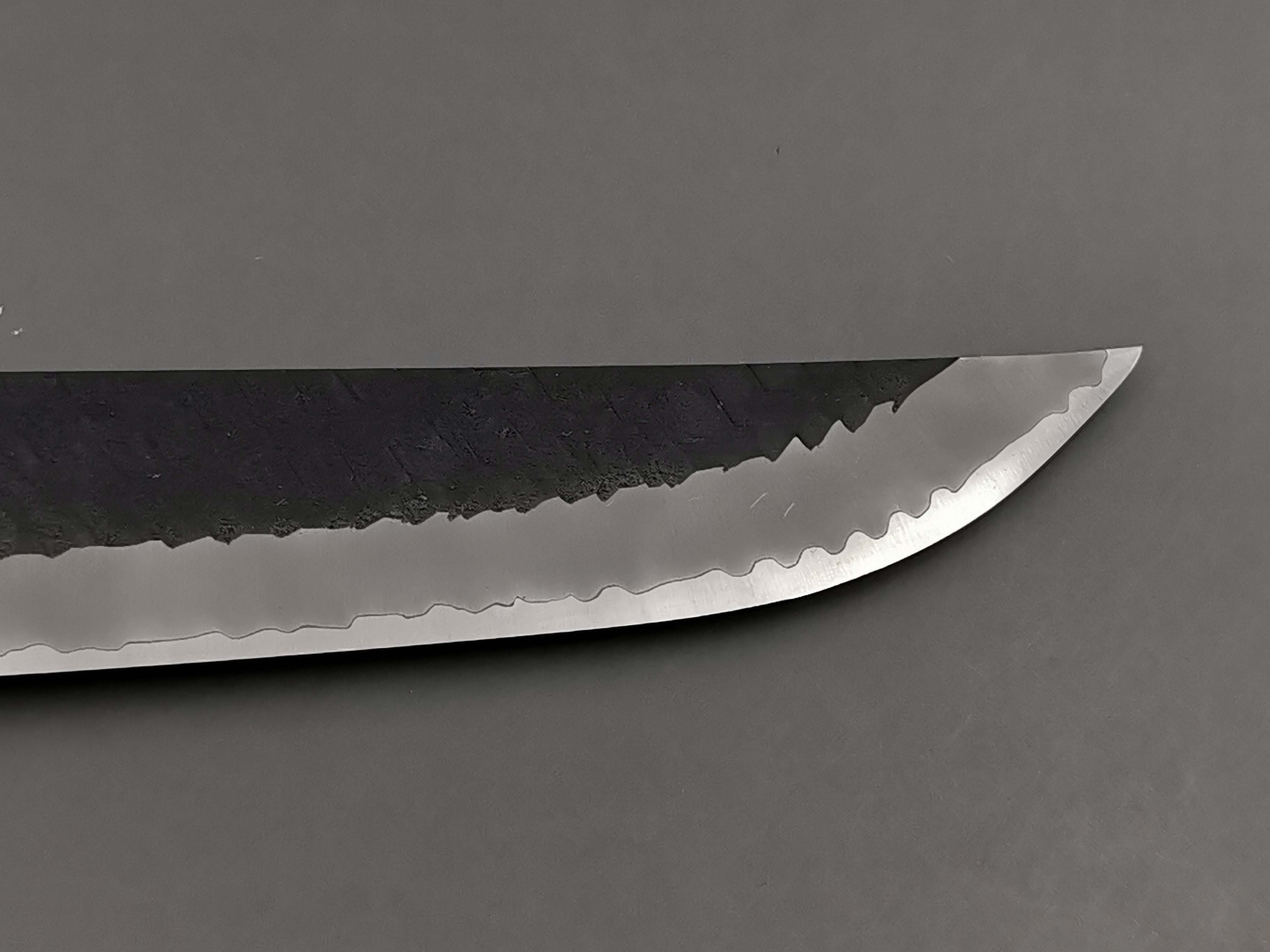 Nigara Hamono SG2 Kurouchi Tsuchime Sakimaru Sujihiki 270mm