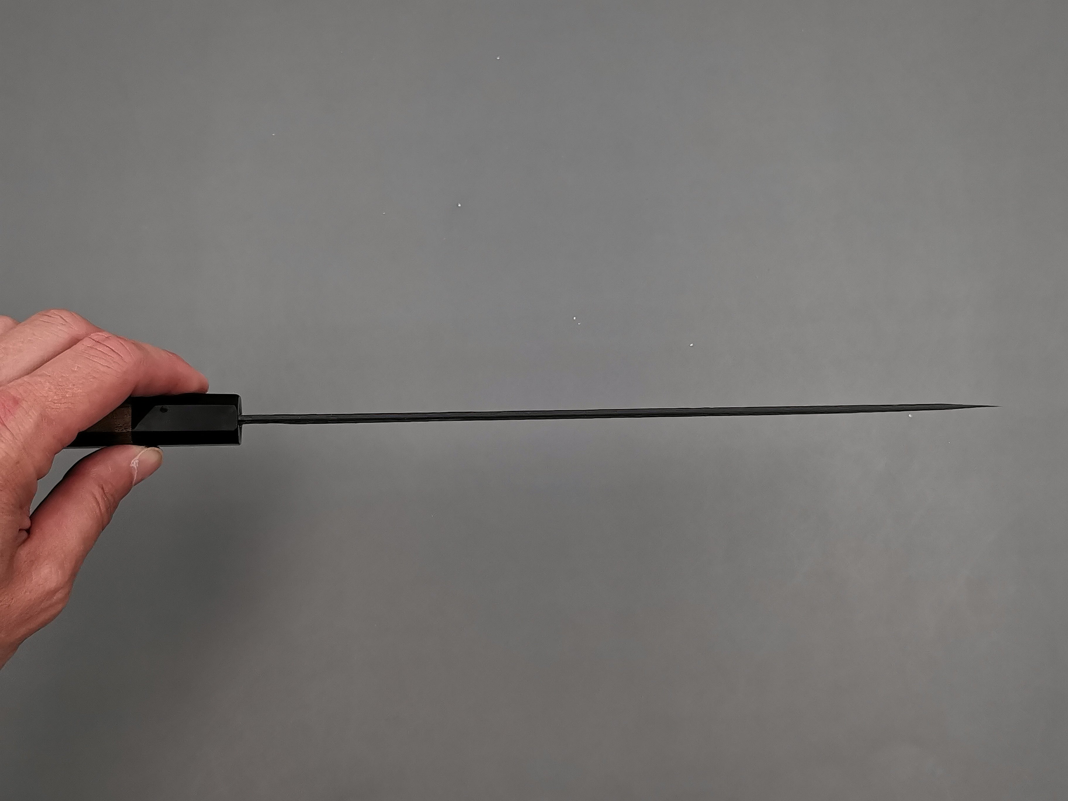 Nigara Hamono SG2 Kurouchi Tsuchime Sakimaru Sujihiki 270mm