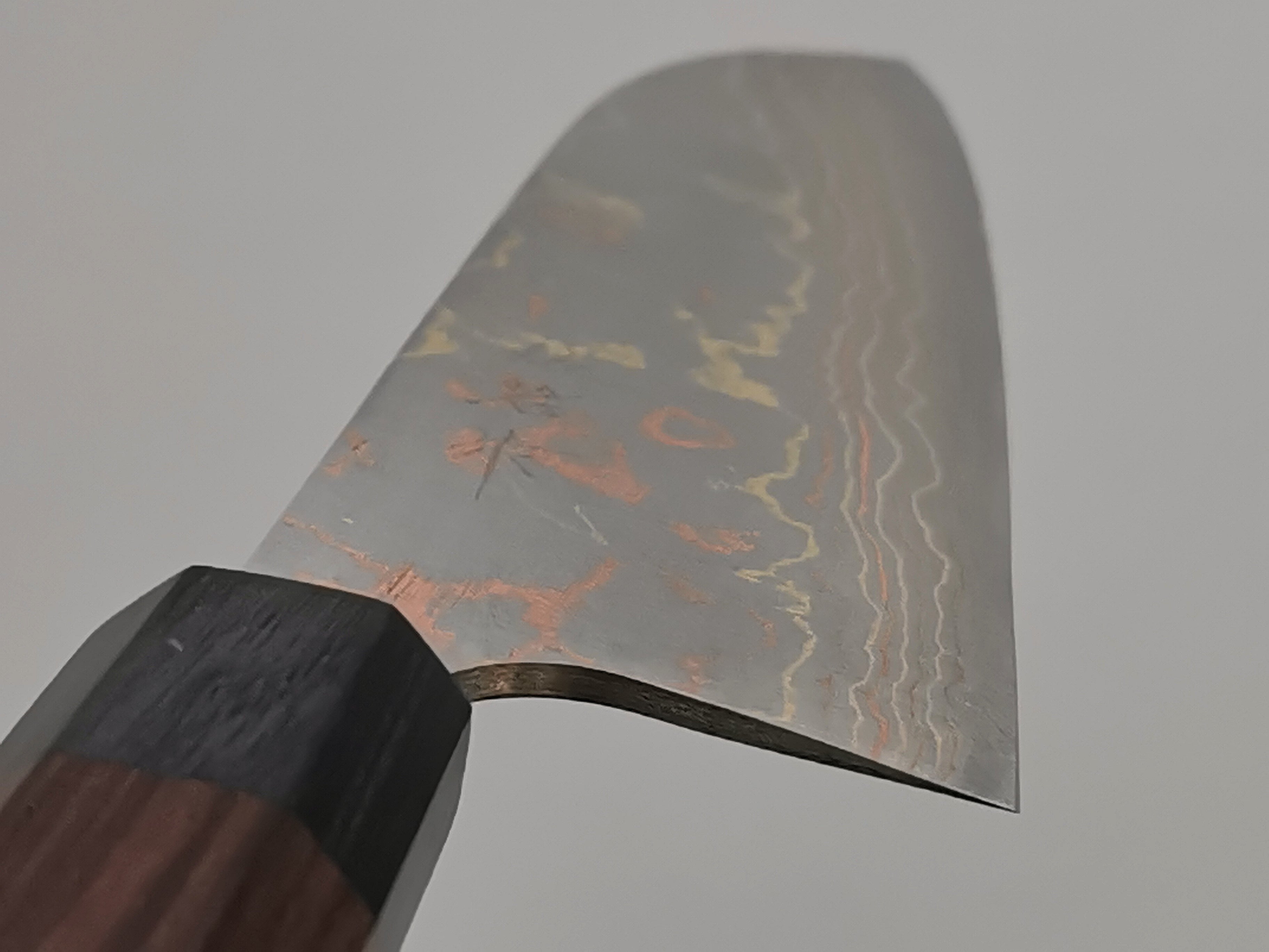Takeshi Saji Rainbow Damascus Santoku