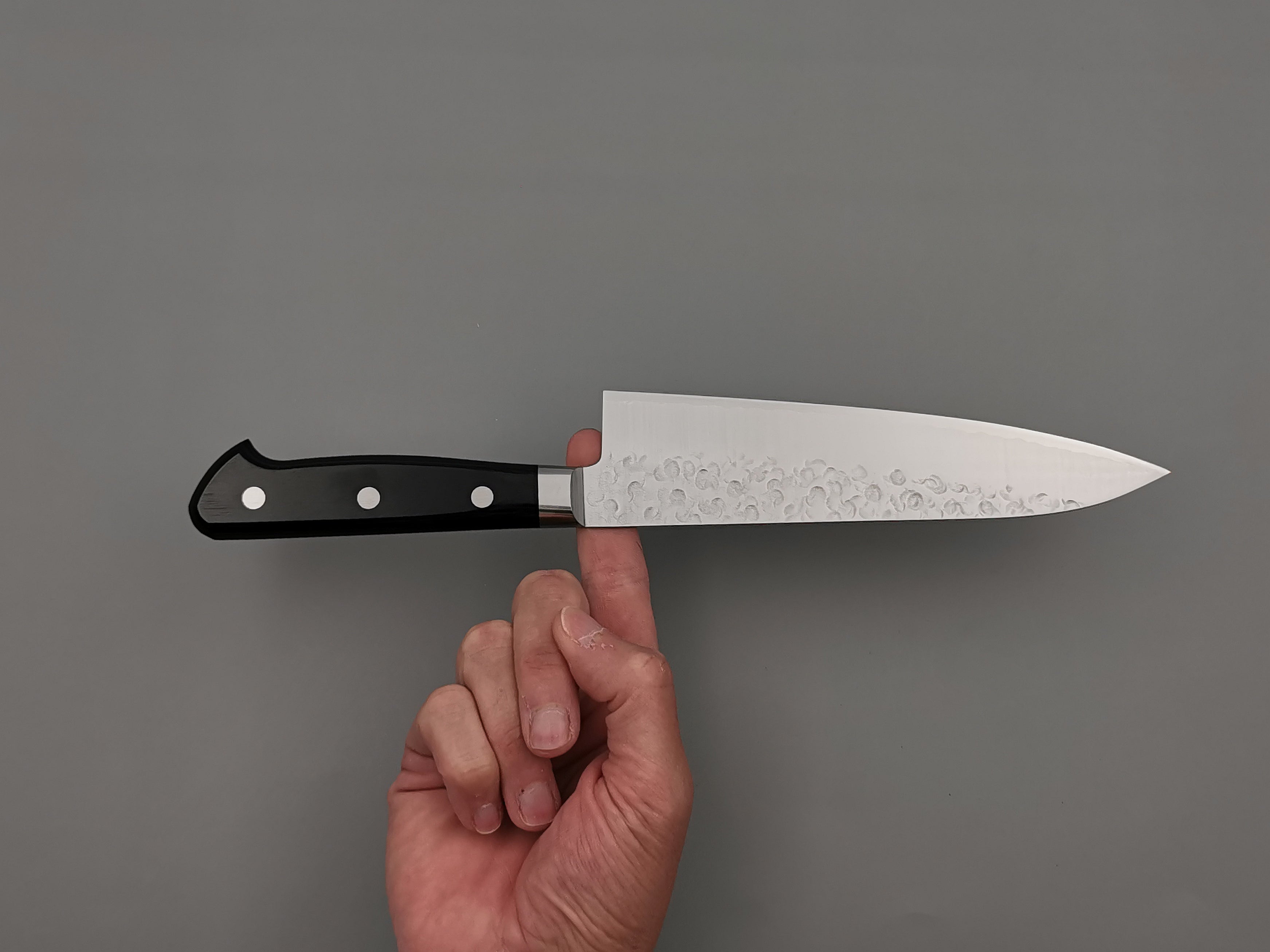 Takamura Hamono VG10 Tsuchime Gyuto 180mm