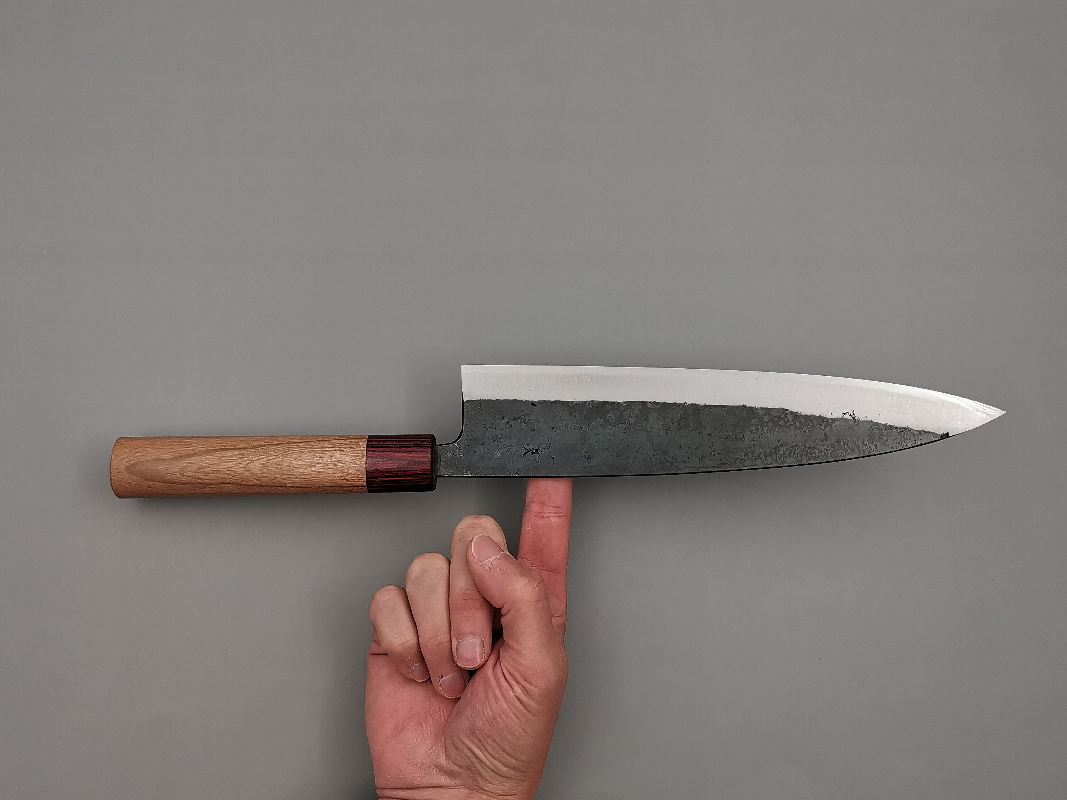 Muneishi Aogami Damascus Gyuto 240mm