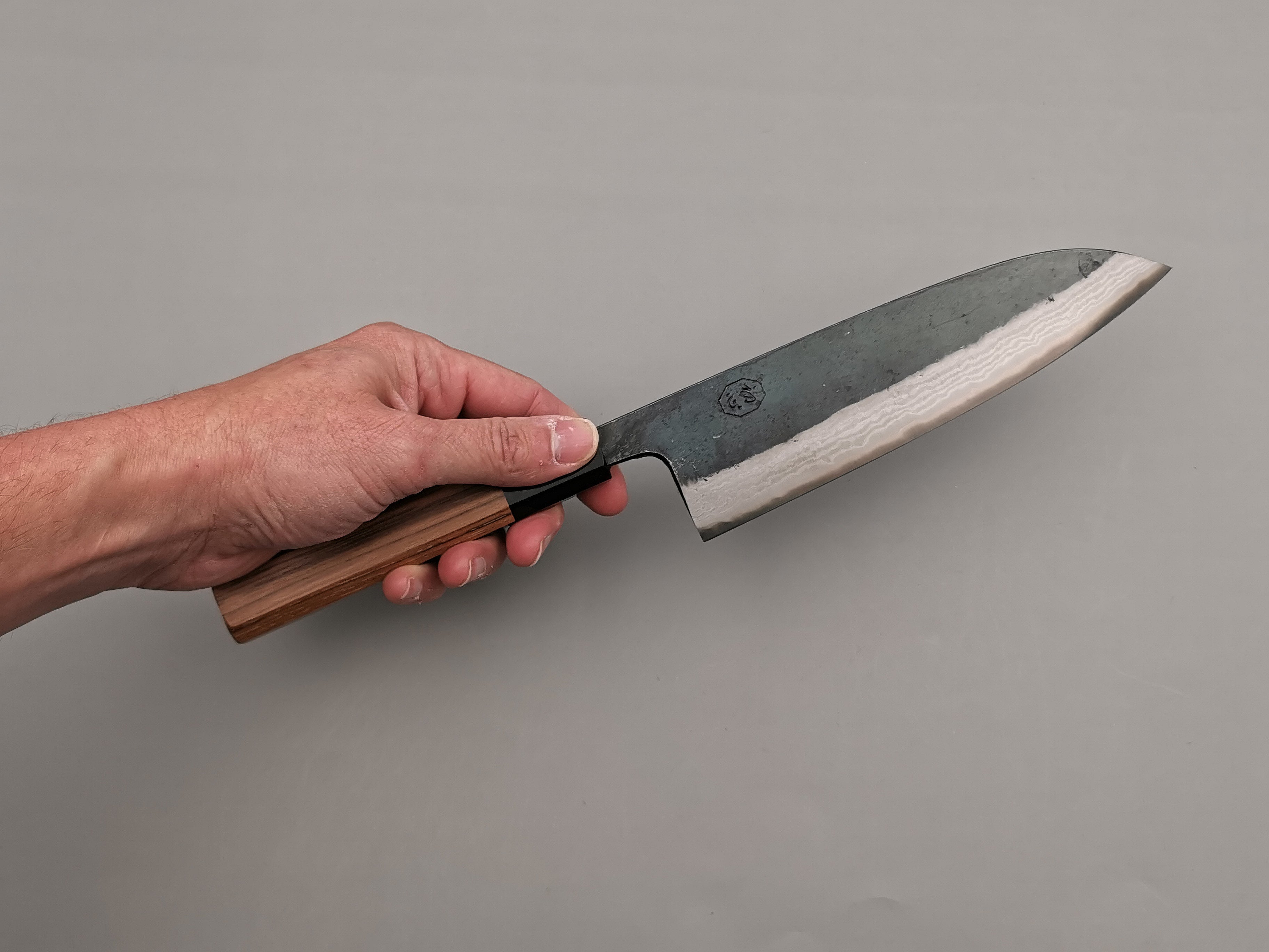 Hatsukokoro Kumokage Blue #2 Santoku