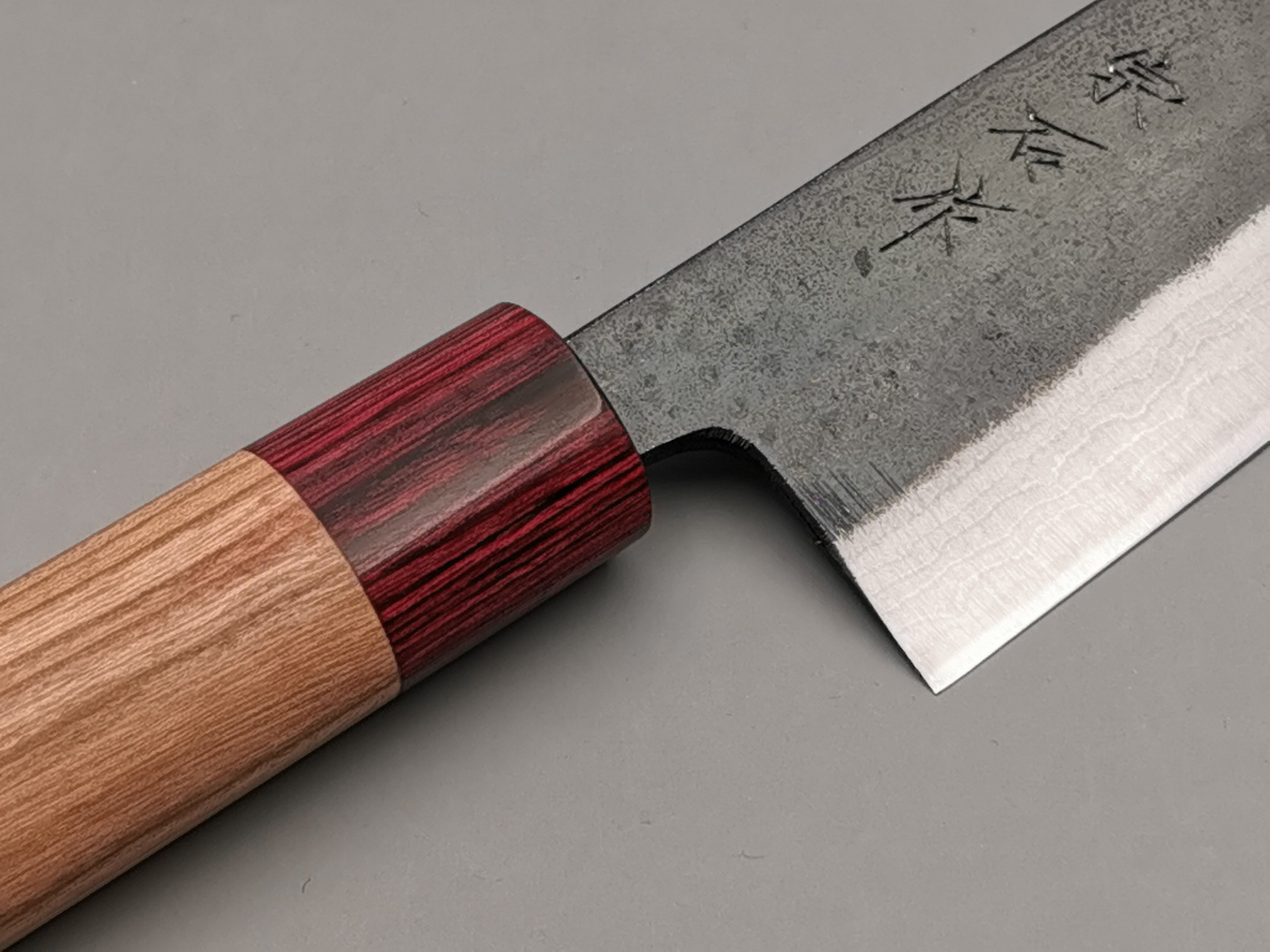 Muneishi Aogami Damascus Santoku