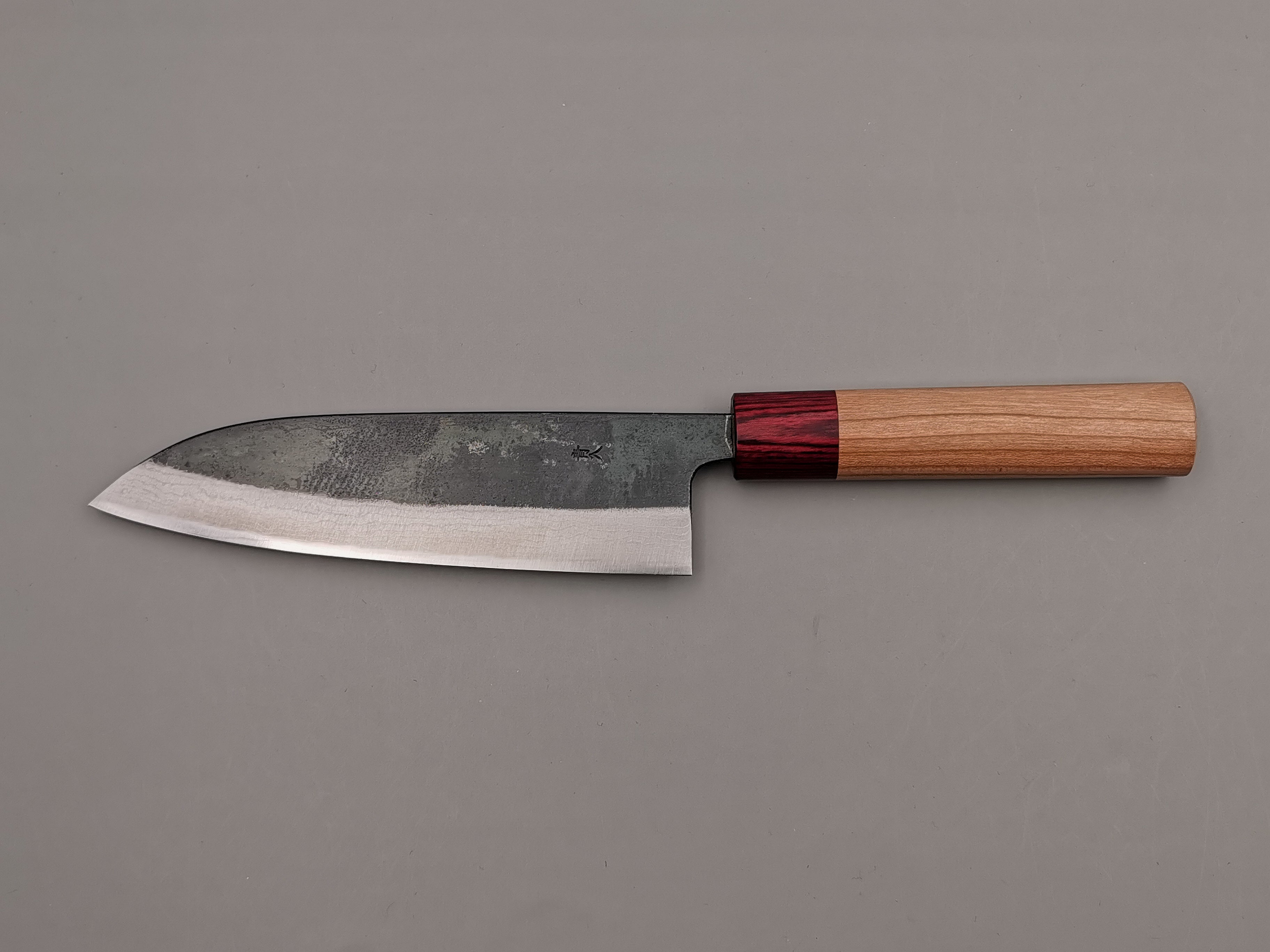 Muneishi Aogami Damascus Santoku