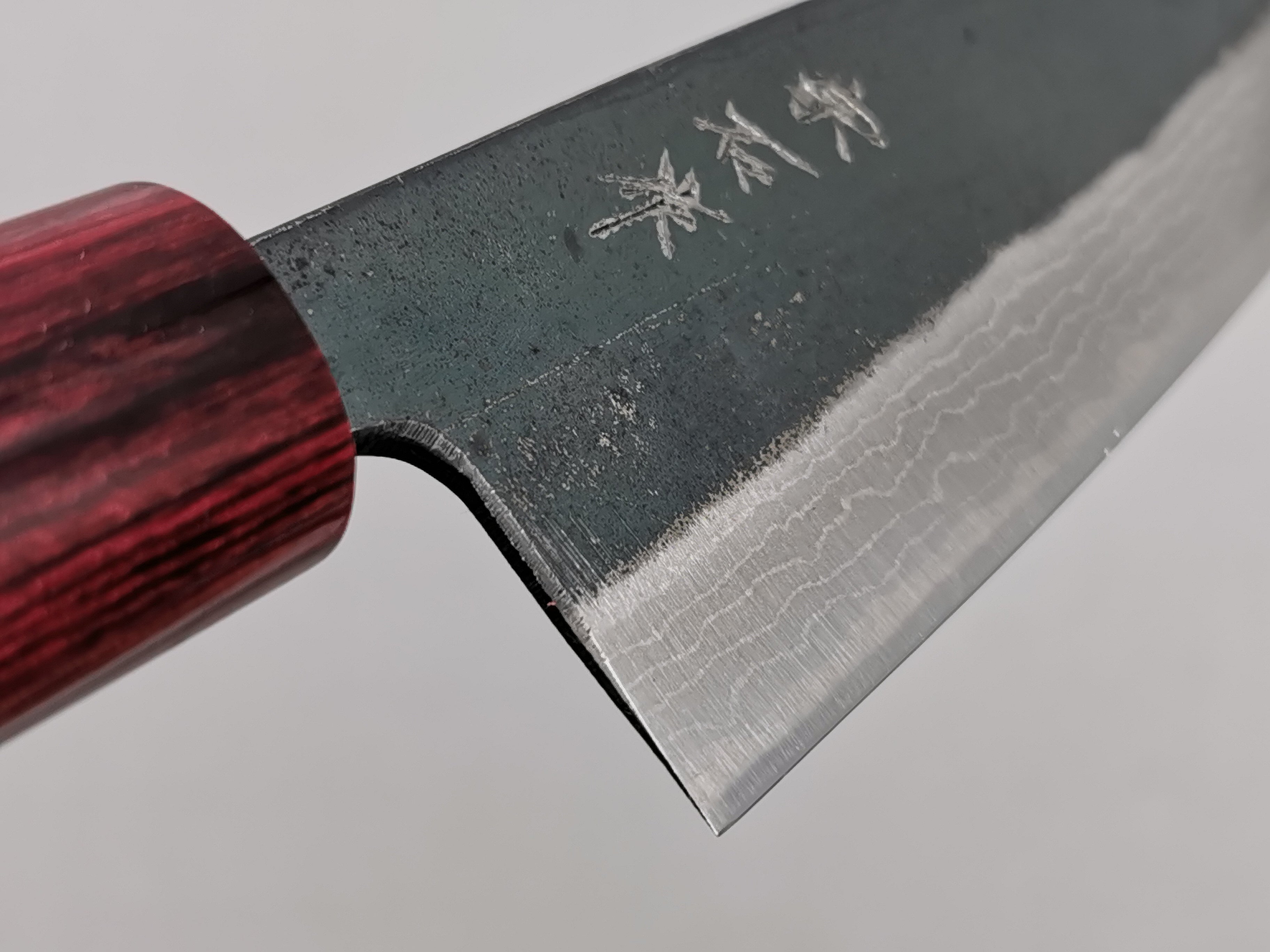 Muneishi Aogami Damascus Santoku