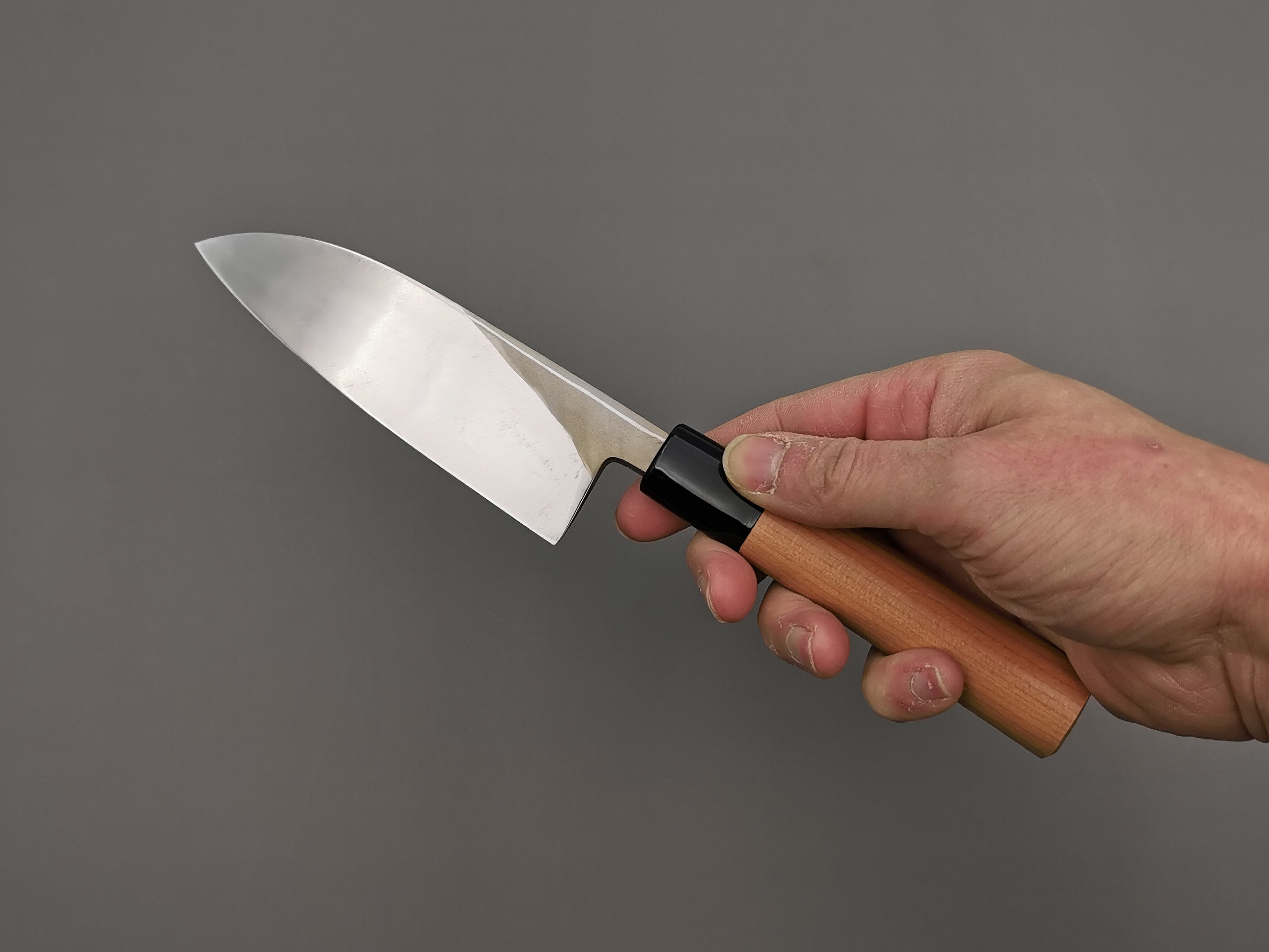 Daisuke Nishida White #1 Deba single-edge polished 120mm