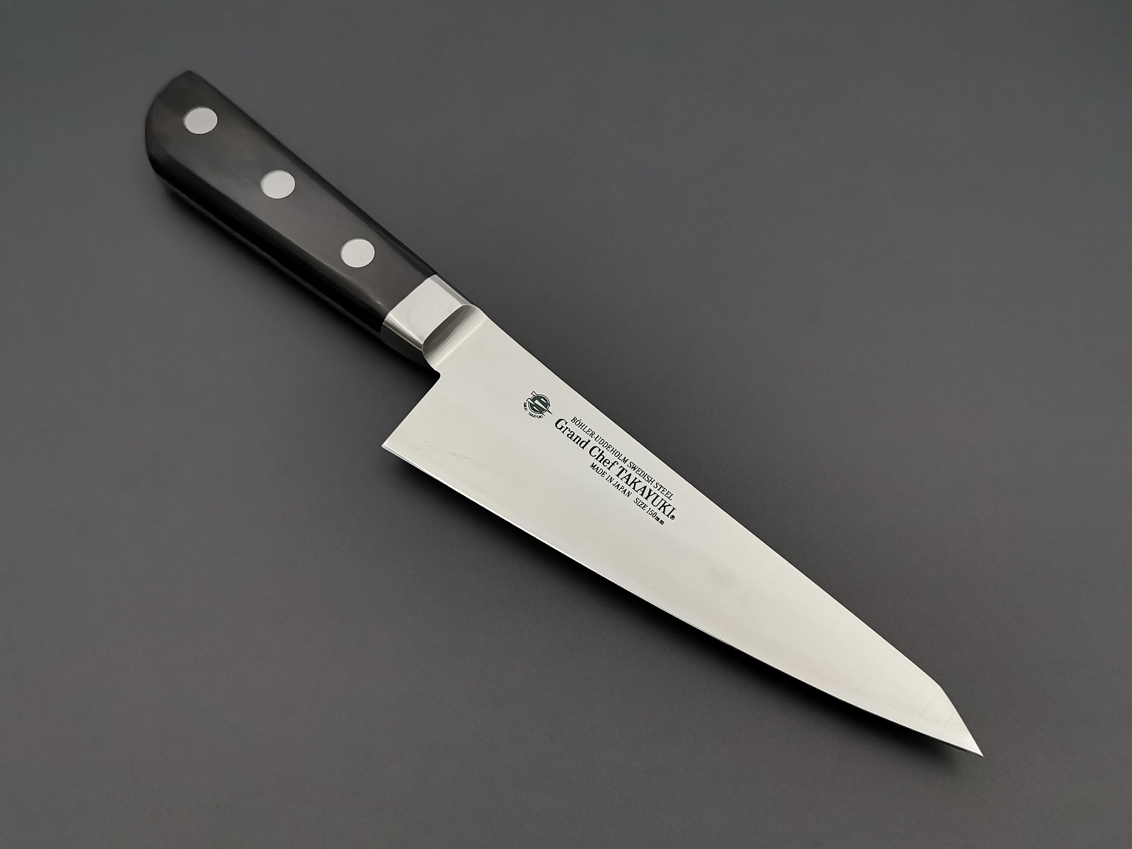 Sakai Takayuki Grand Chef Swedish Steel Honesuki 150mm