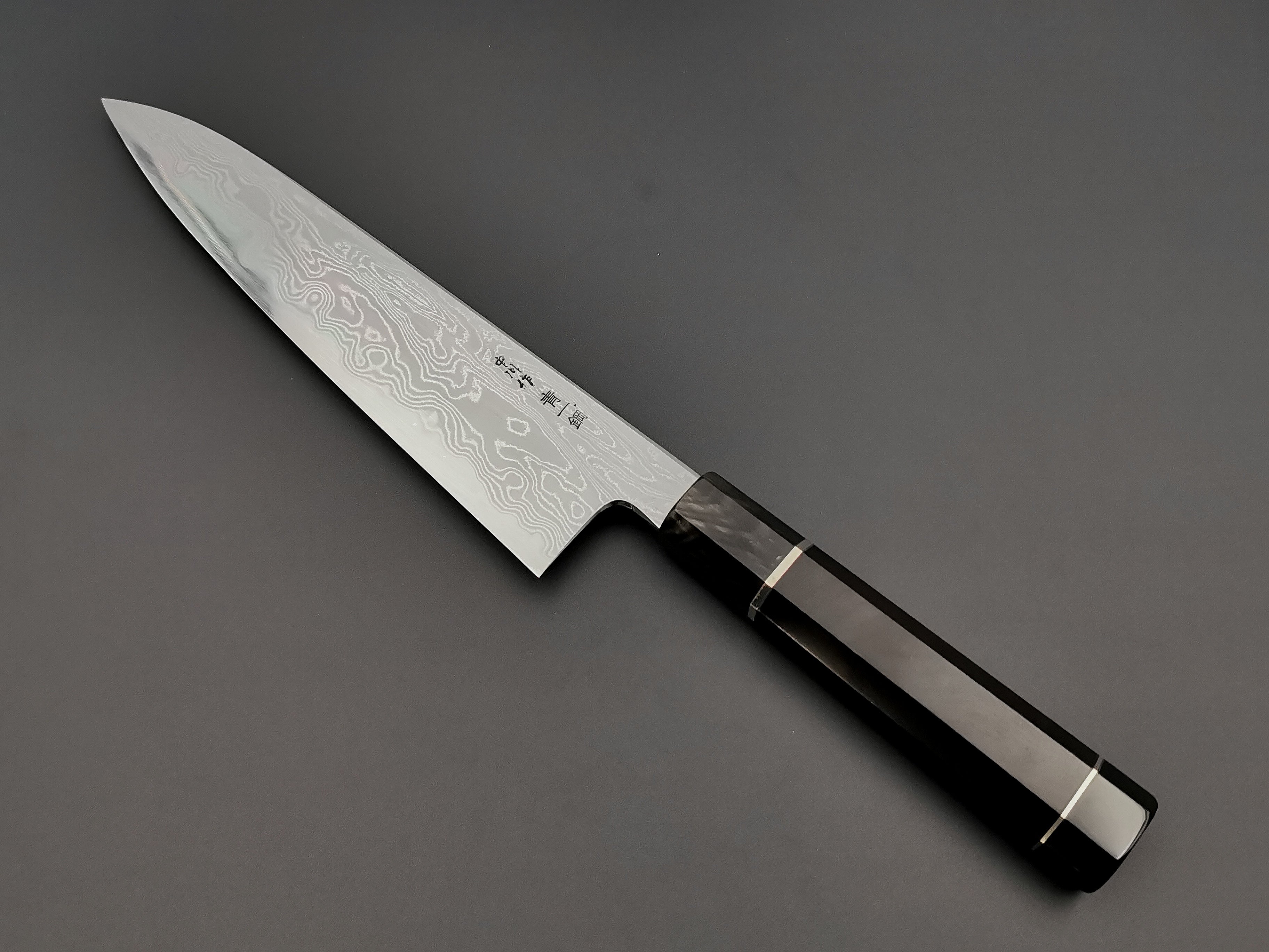Satoshi Nakagawa X Myojin Naohito Blue #1 Damascus Gyuto 210mm