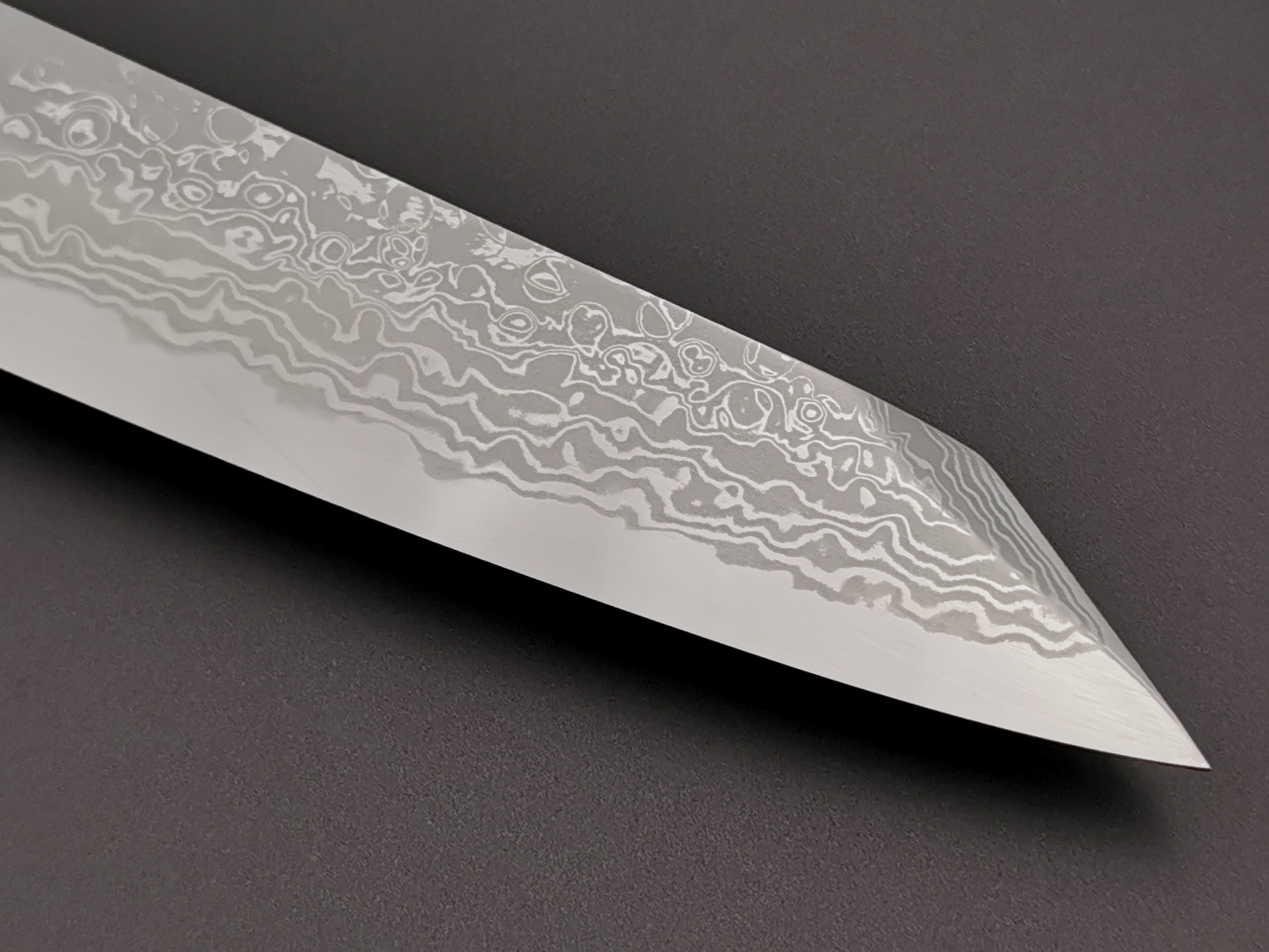Yauji Yoshihiro Blue #2 Damascus Kiritsuke Yanagiba 330mm