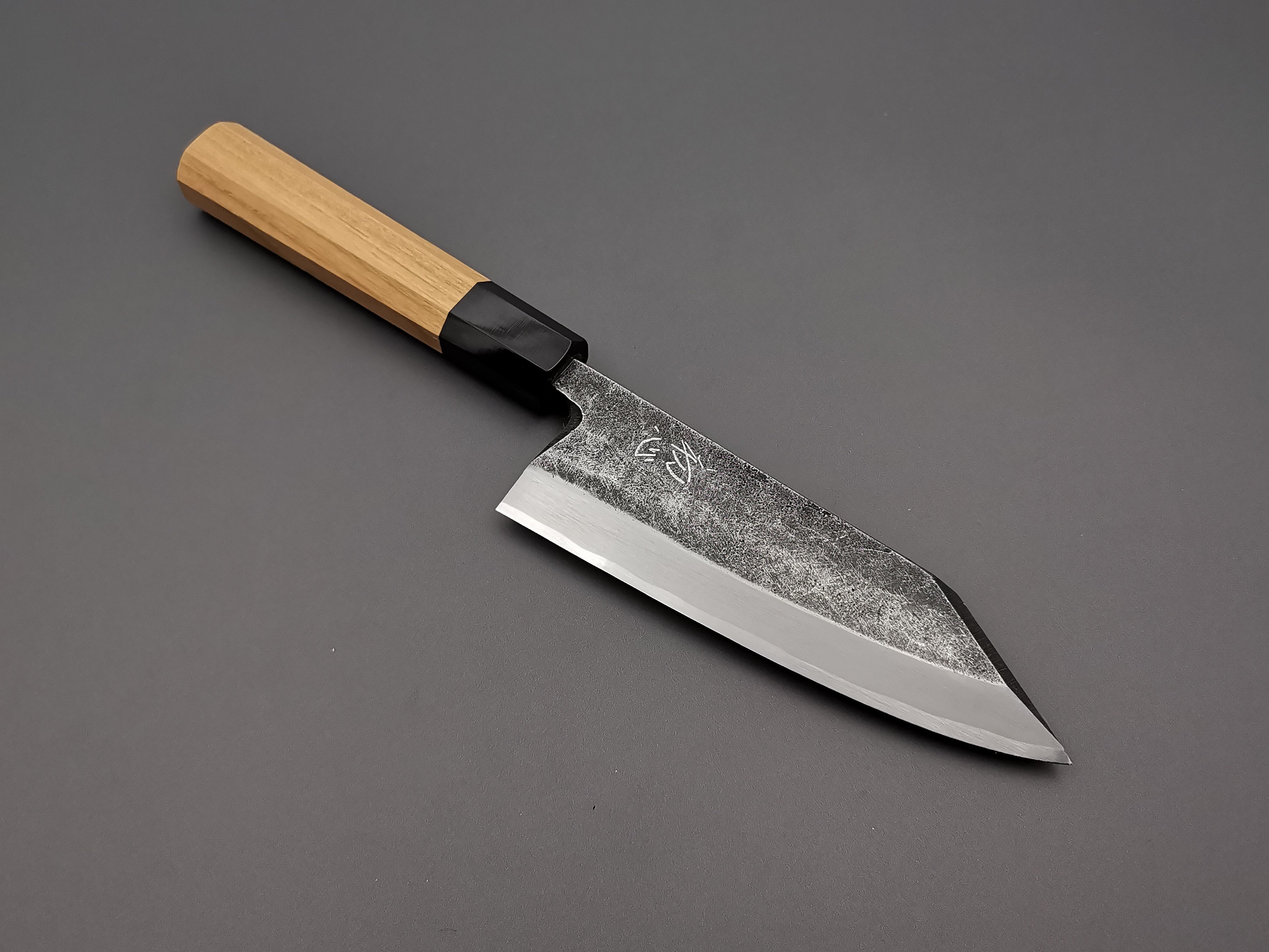 Hatsukokoro Blue #2 Kurouchi Single Bevel Kiritsuke Deba 150mm
