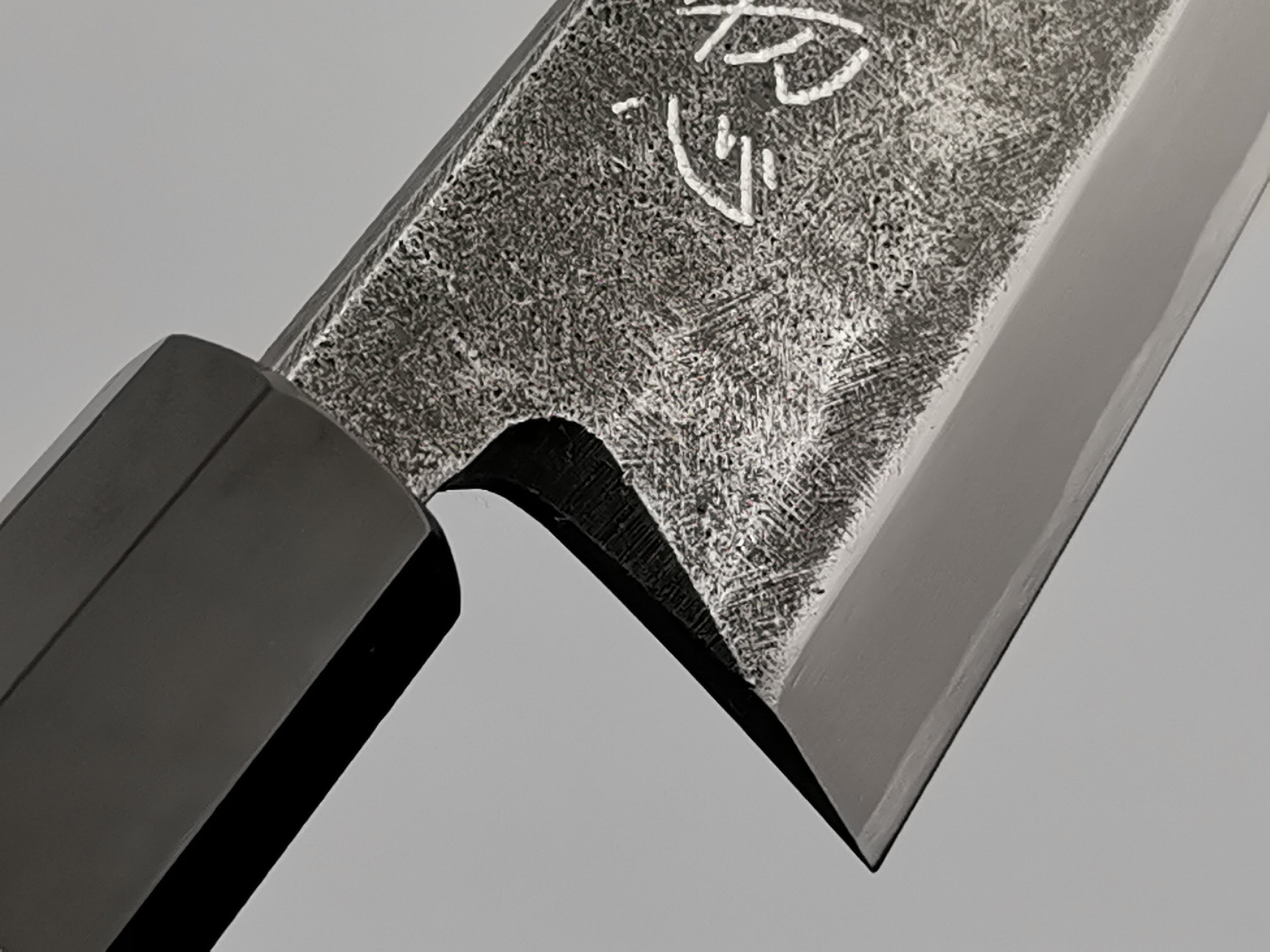 Hatsukokoro Blue #2 Kurouchi Single Bevel Kiritsuke Deba 150mm