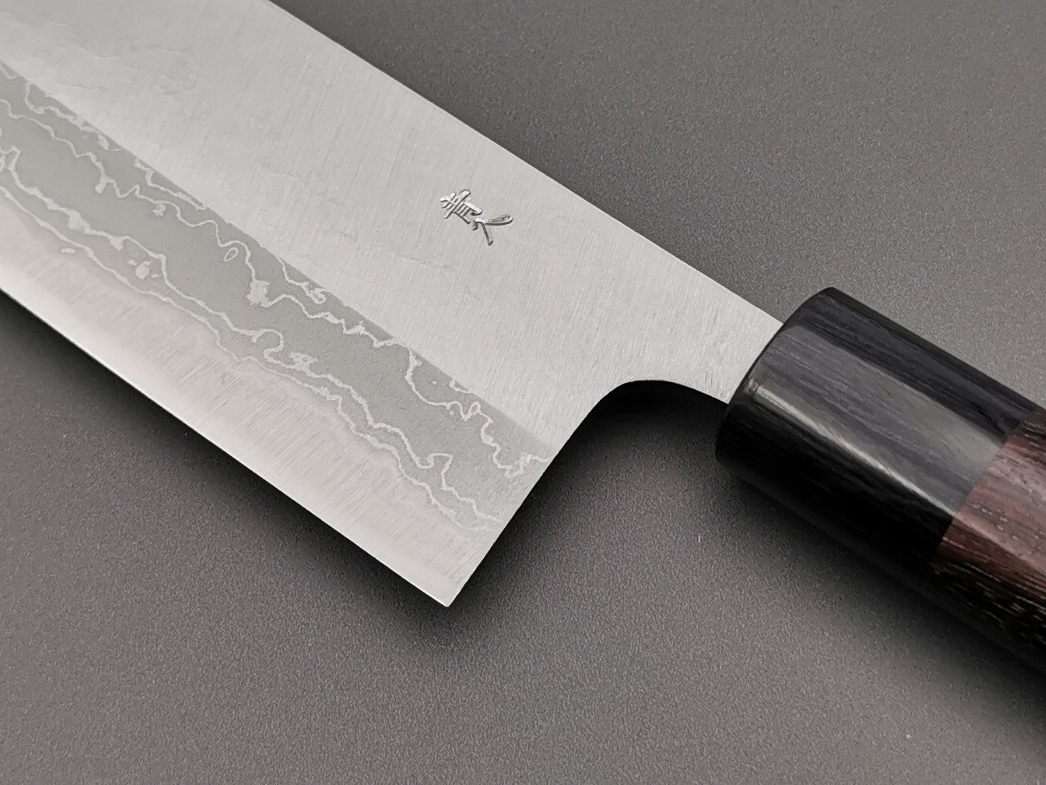 Muneishi Aogami Damascus Nakiri