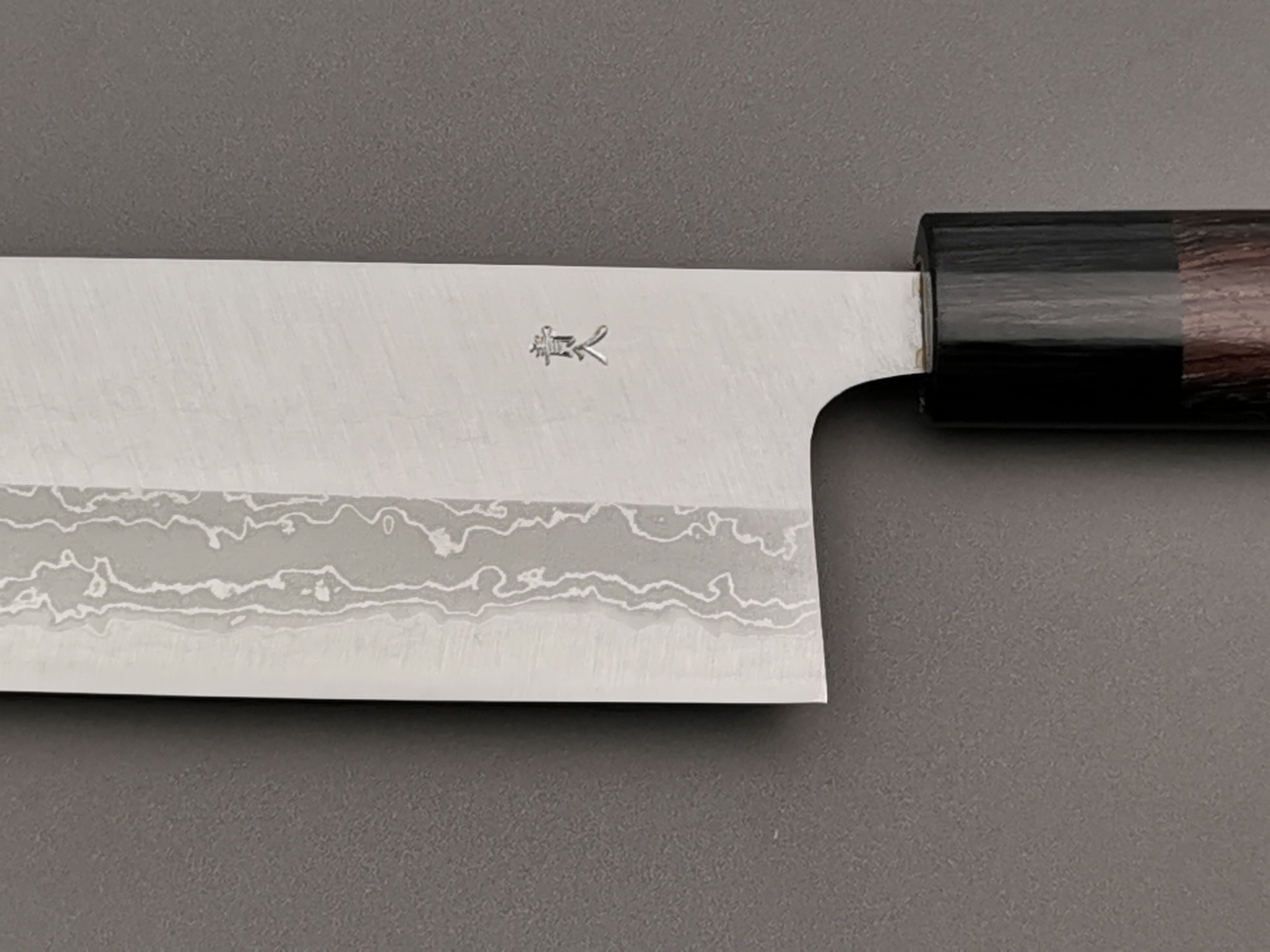 Muneishi Aogami Damascus Nakiri
