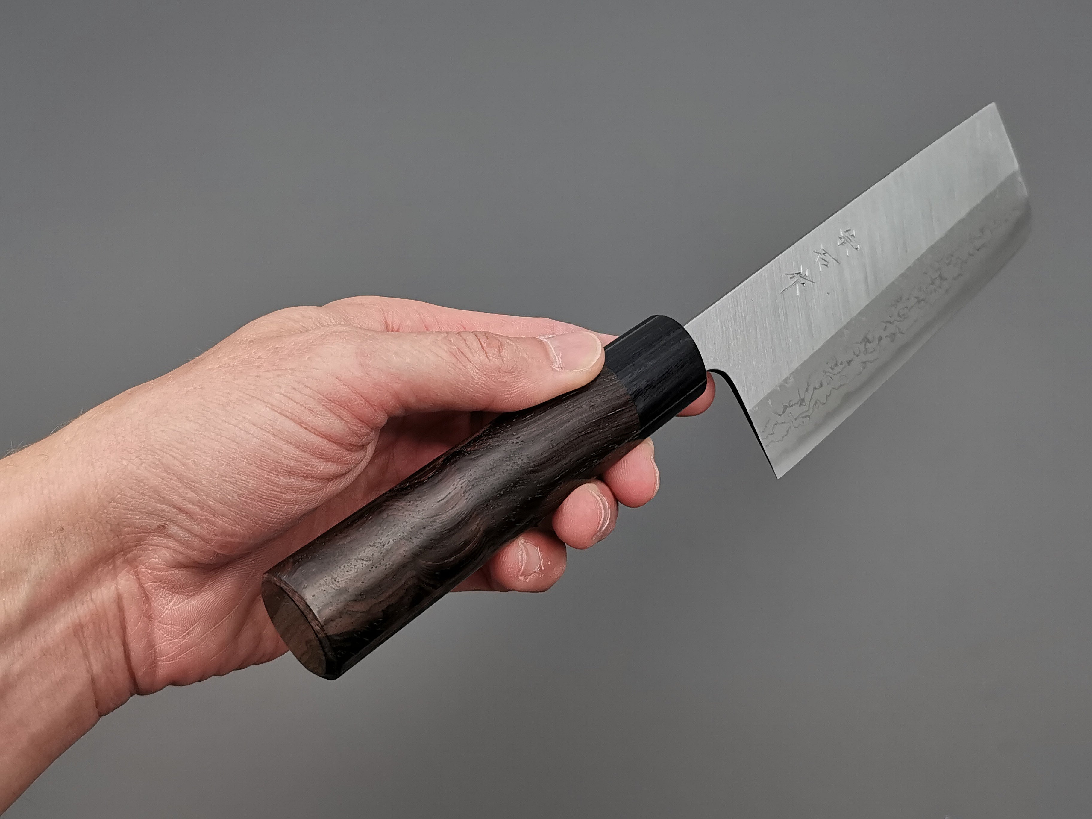 Muneishi Aogami Damascus Nakiri