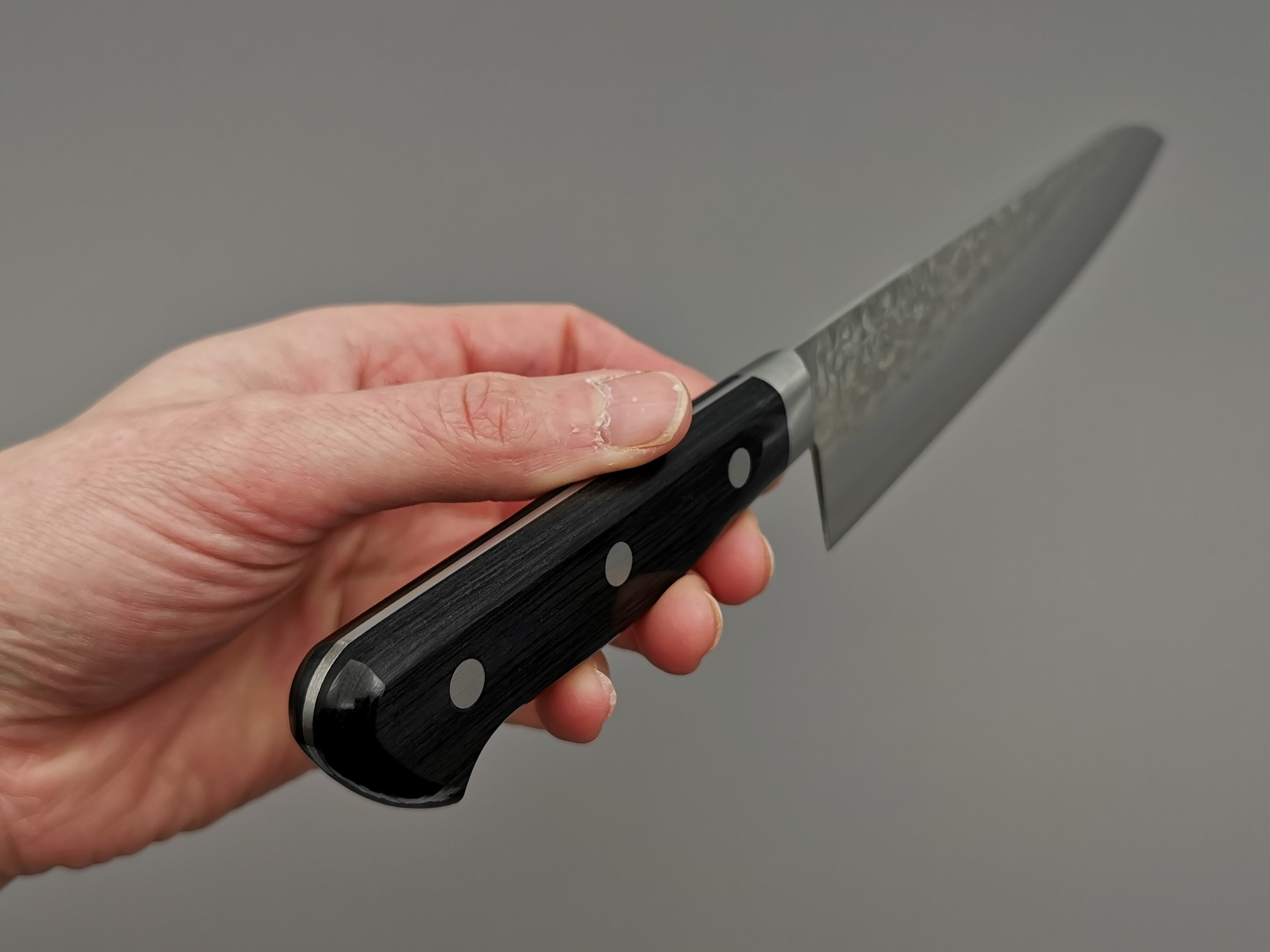 Takamura Hamono VG10 Tsuchime Gyuto 210mm