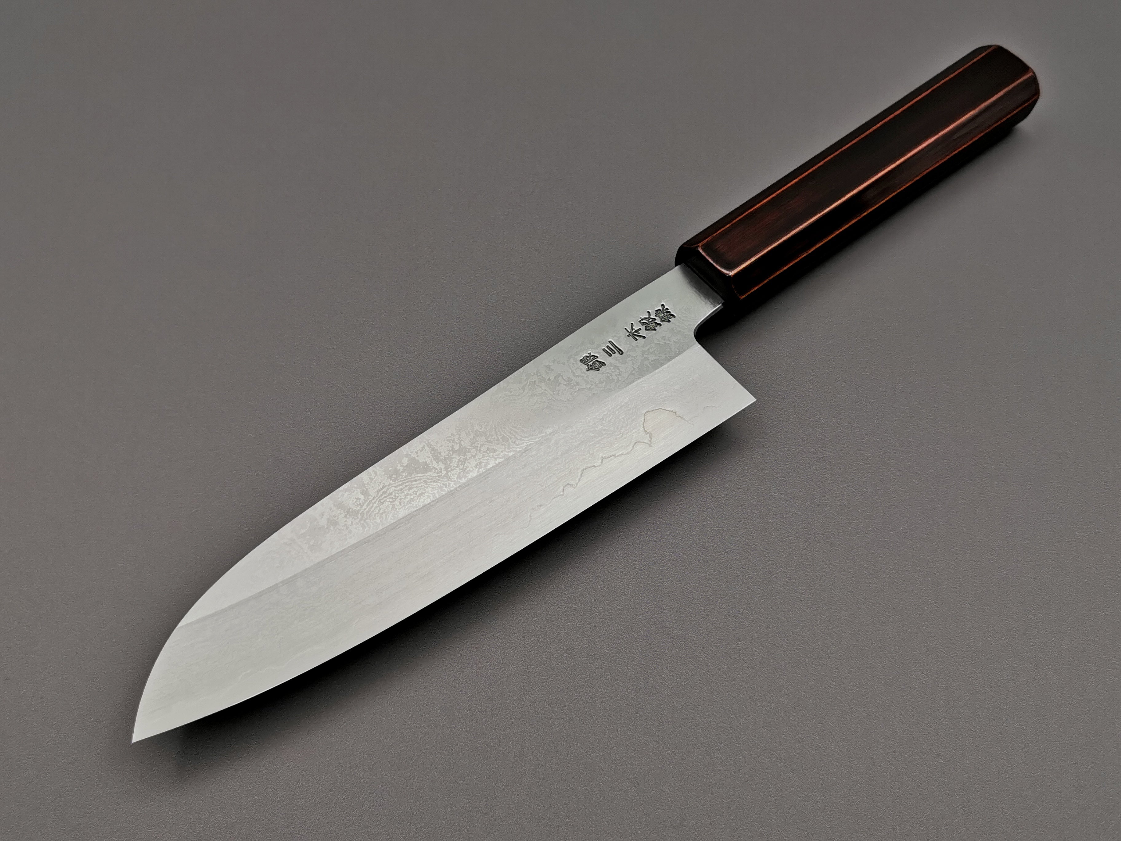 Hado Ginsan Damascus Urushi Santoku