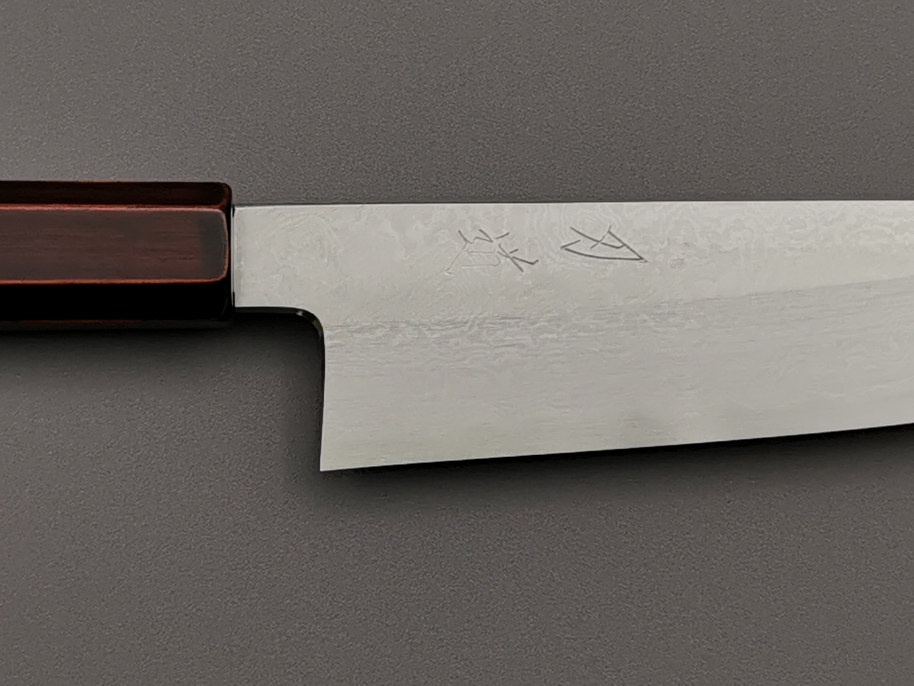 Hado Ginsan Damascus Urushi Kiritsuke Santoku