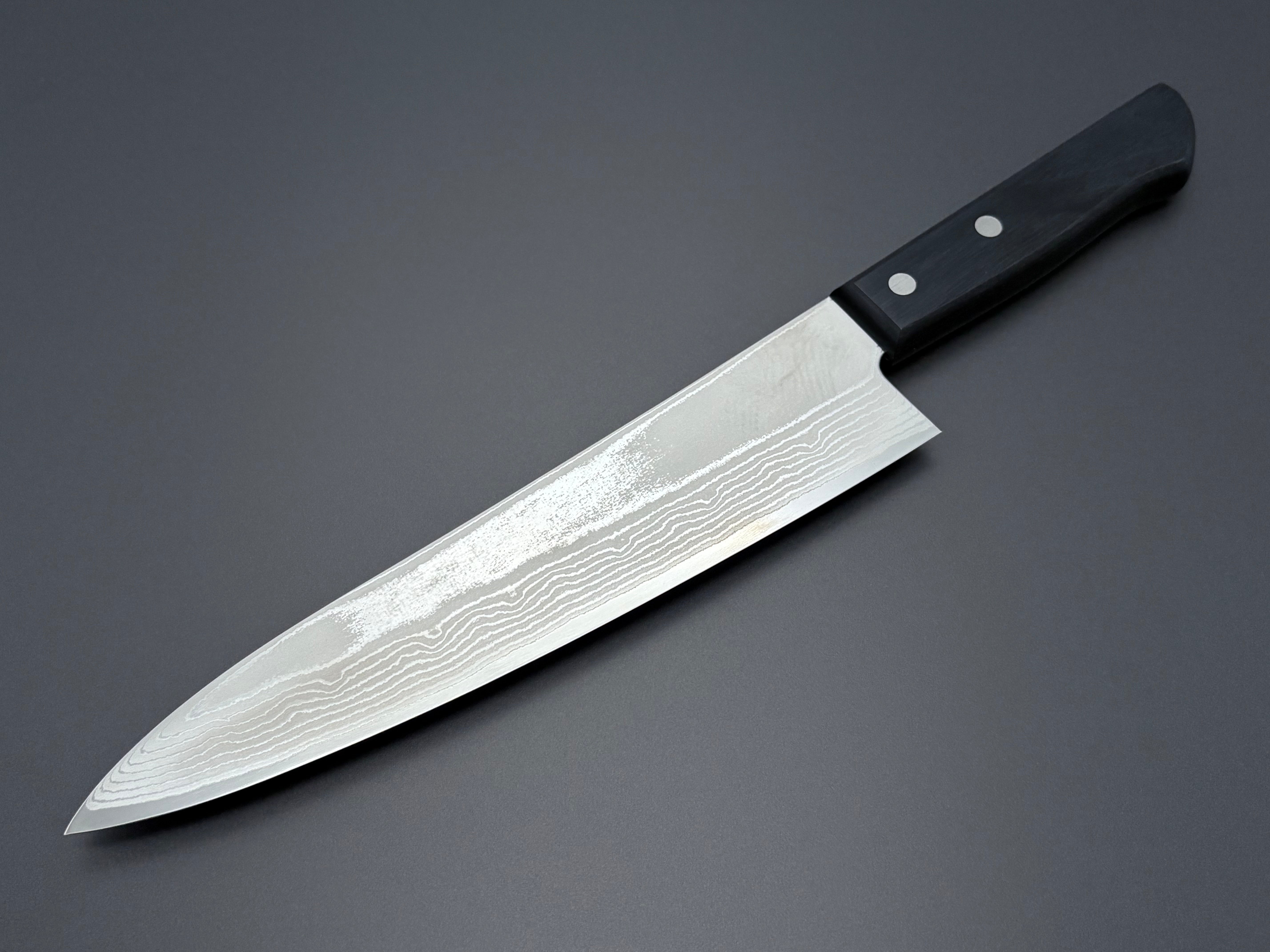Tetsuhiro VG1 Damascus Gyuto 210mm