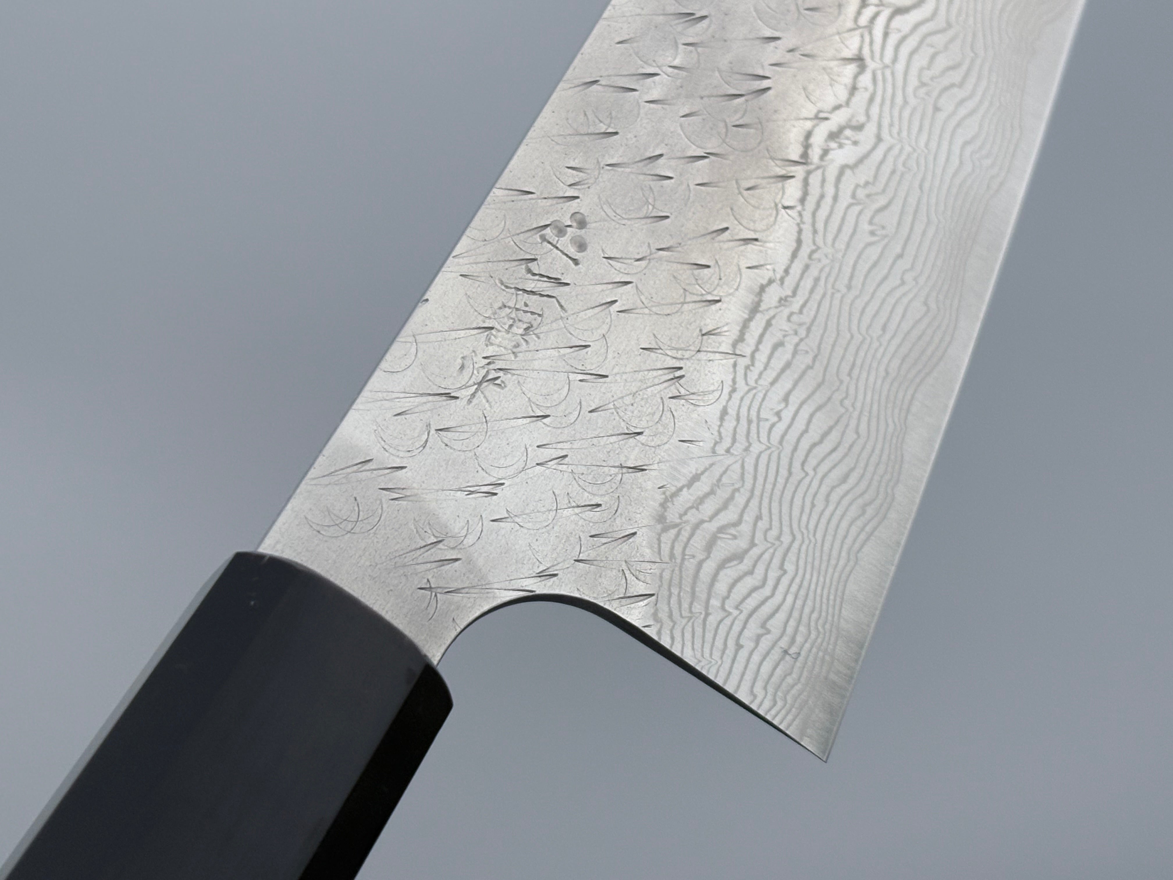 Nigara Hamono SG STRIX Damascus Santoku