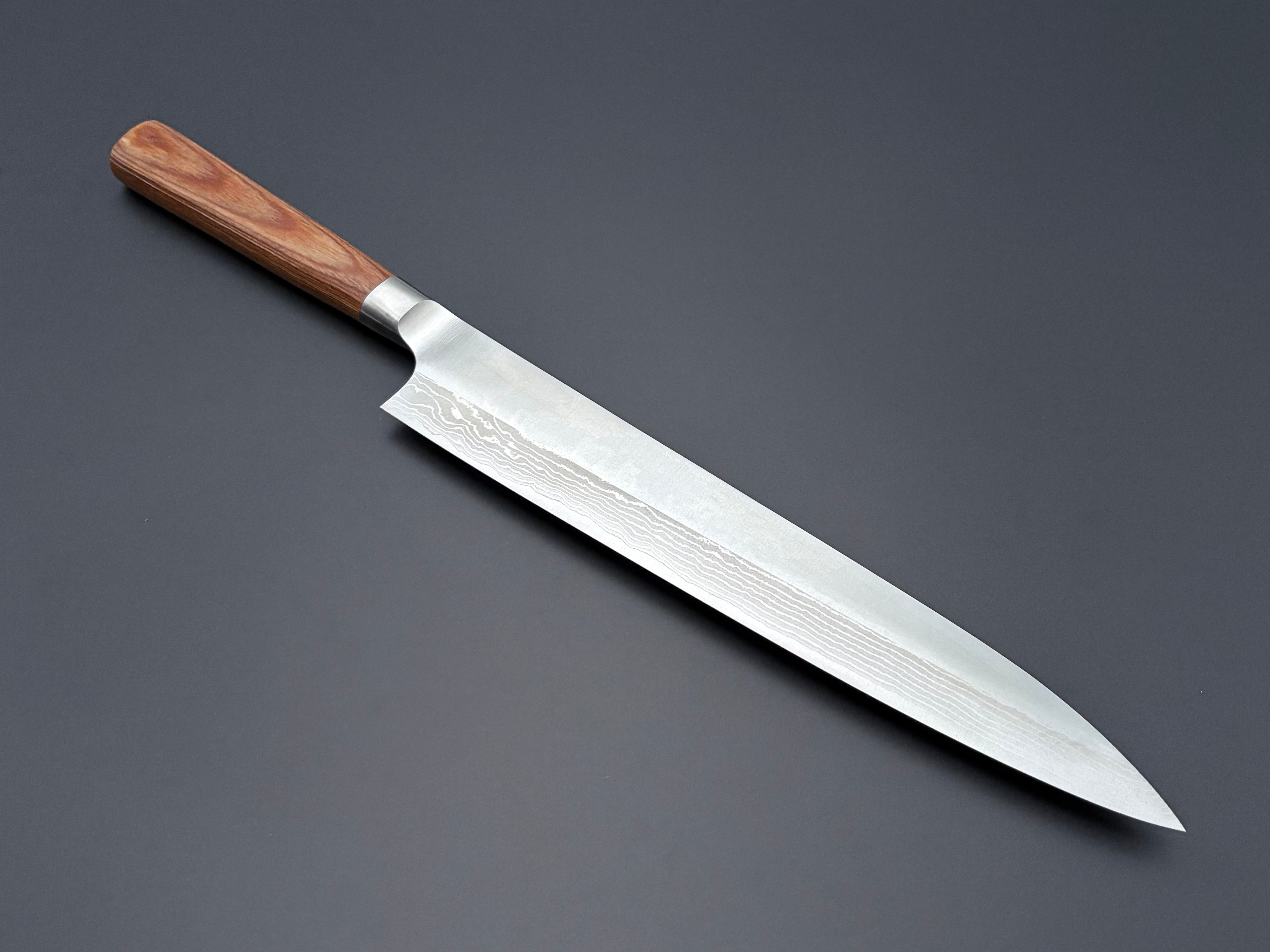 Katsuyasu Kamo VG10 Damascus Sujihiki 270mm