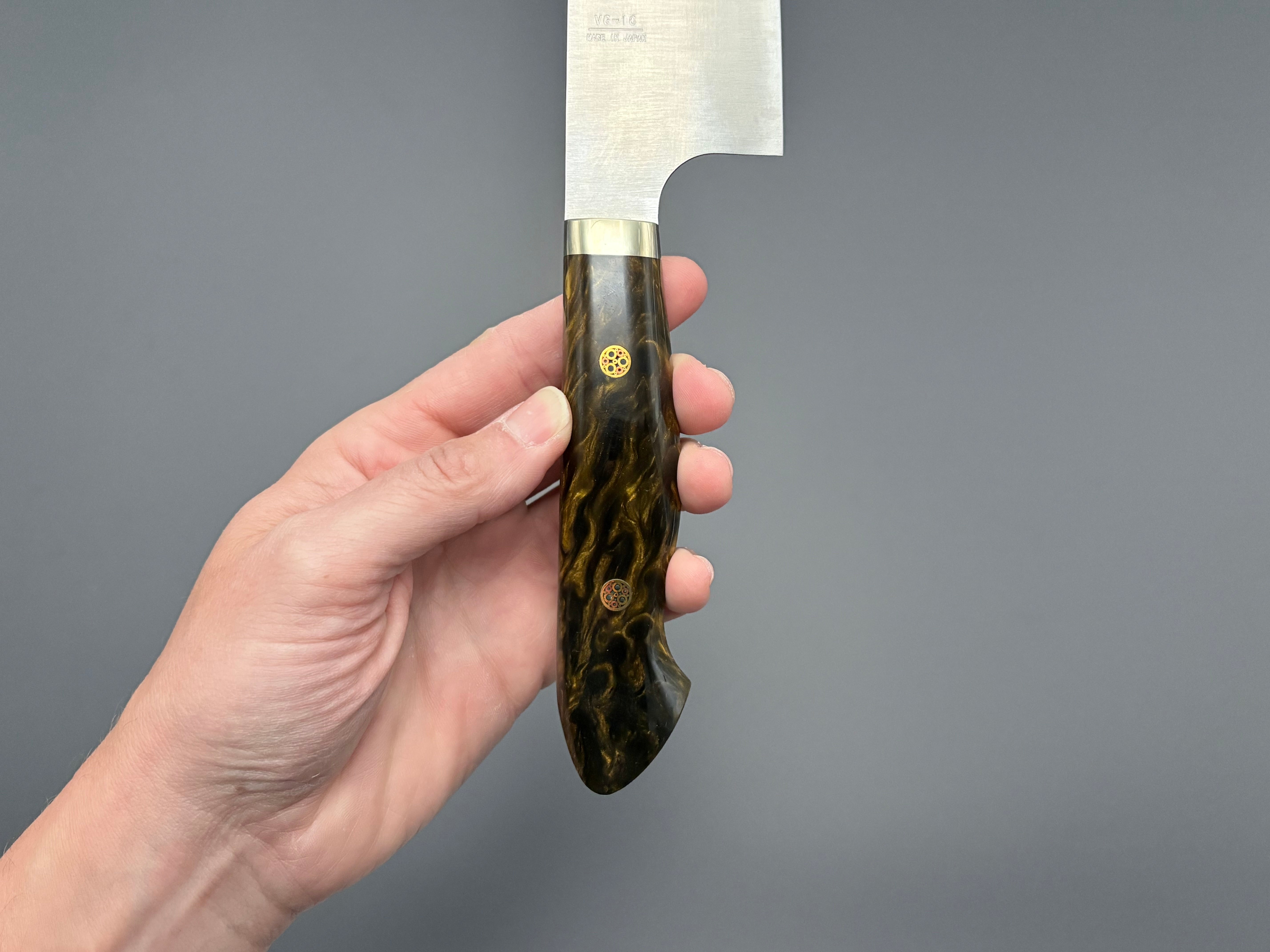 Hatsukokoro VG10 Migaki Kiritsuke Gyuto 210mm