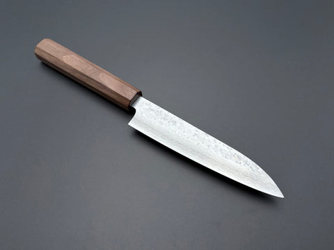 Makoto Kurosaki VG7 Damascus Tsuchime Petty 135mm