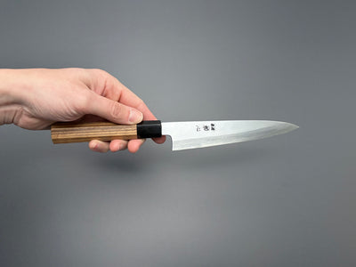 Satoshi Nakagawa Blue #1 Damascus Petty 150mm