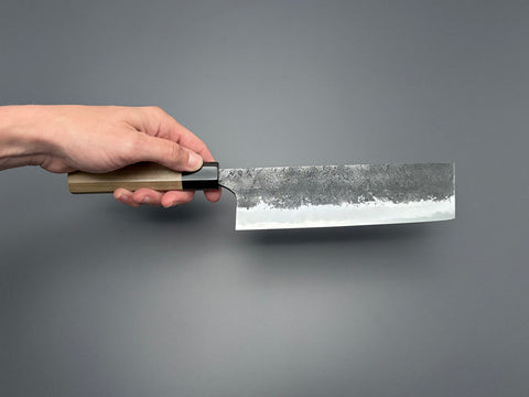 Naoki Mazaki White #2 Kurouchi Nashiji Nakiri