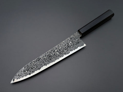 Hatsukokoro Ryuhyo SG2 Damascus Gyuto 210mm